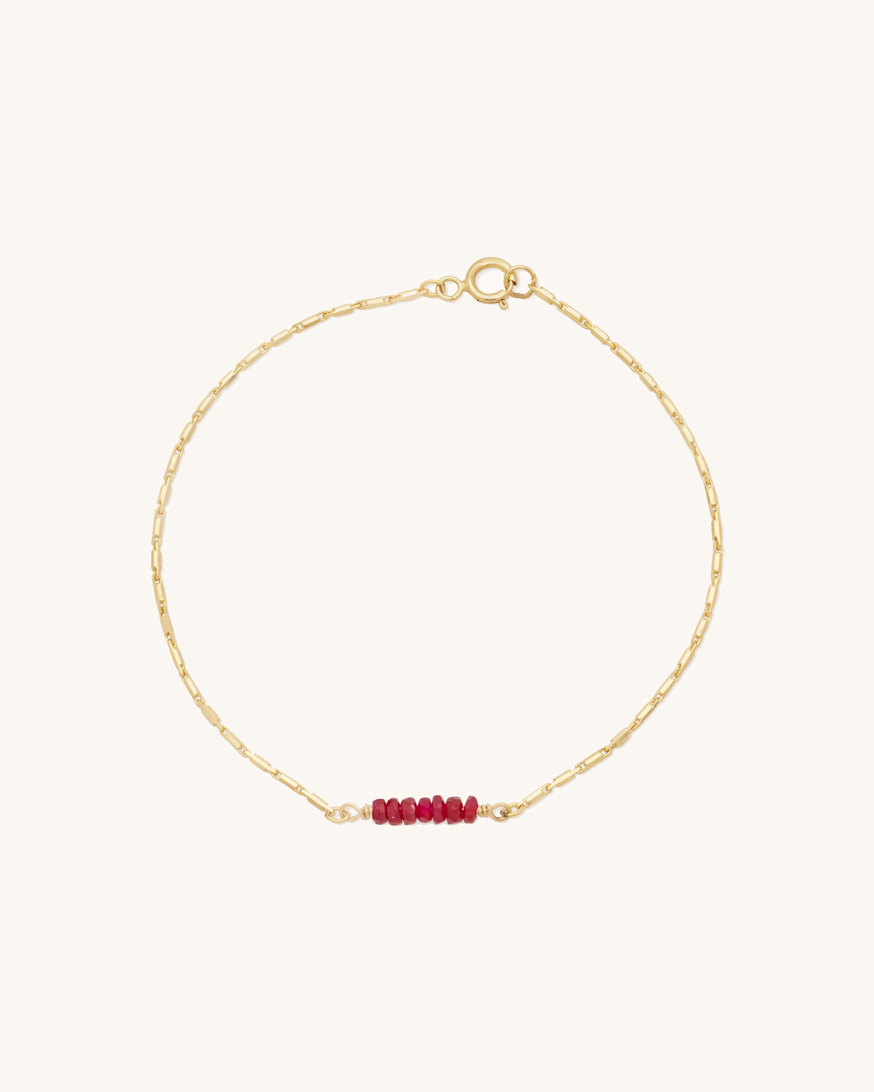 Custom Birthstone Bracelet