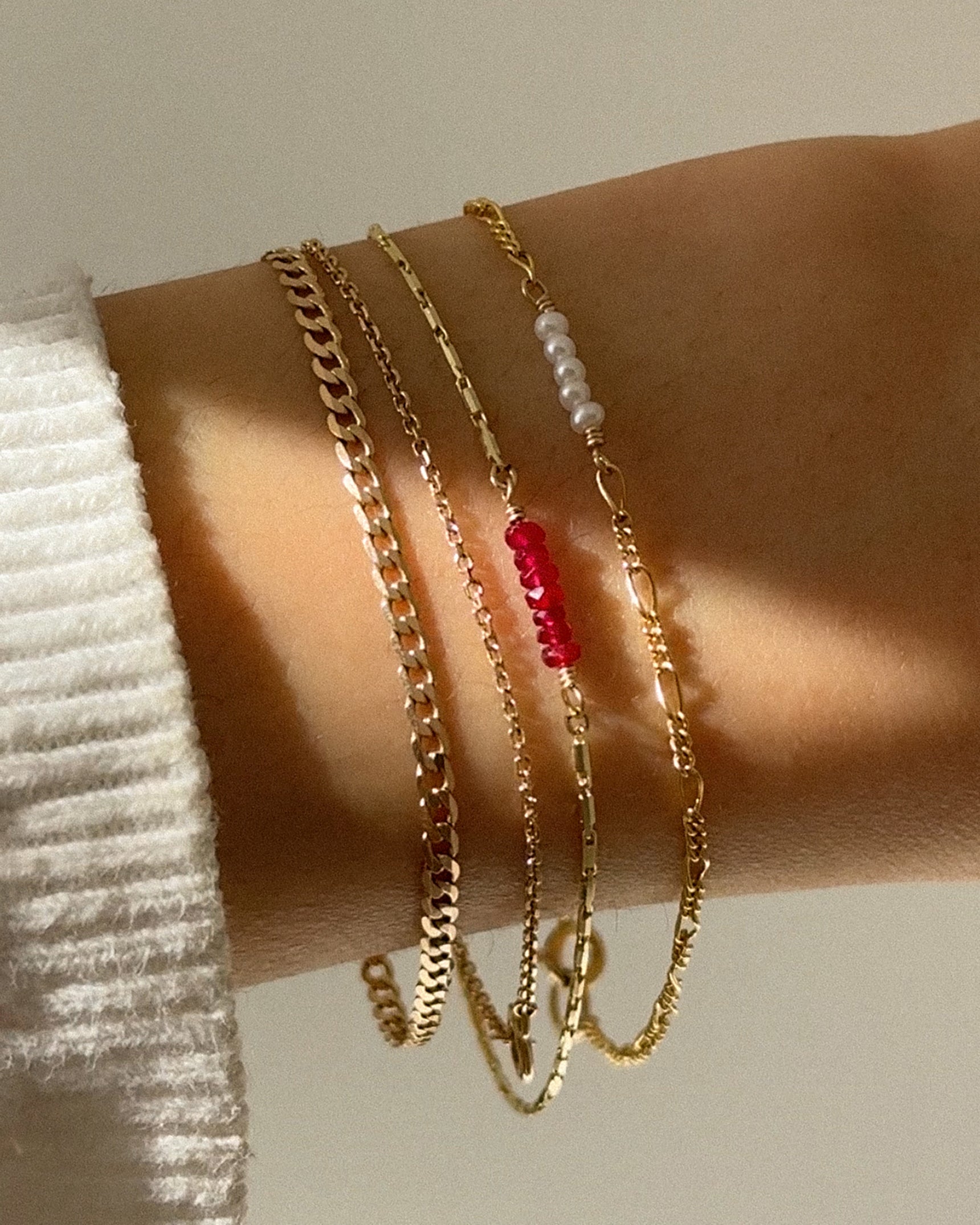 Custom Birthstone Bracelet