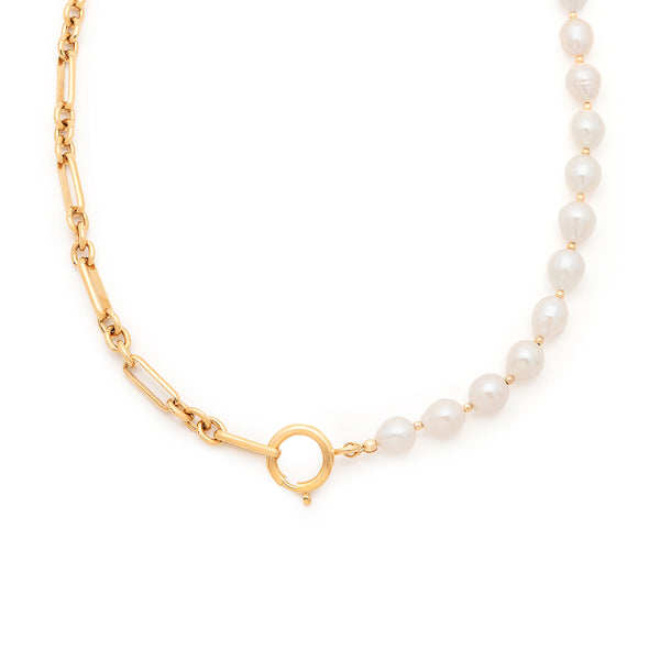 Dual Necklace | Pearl