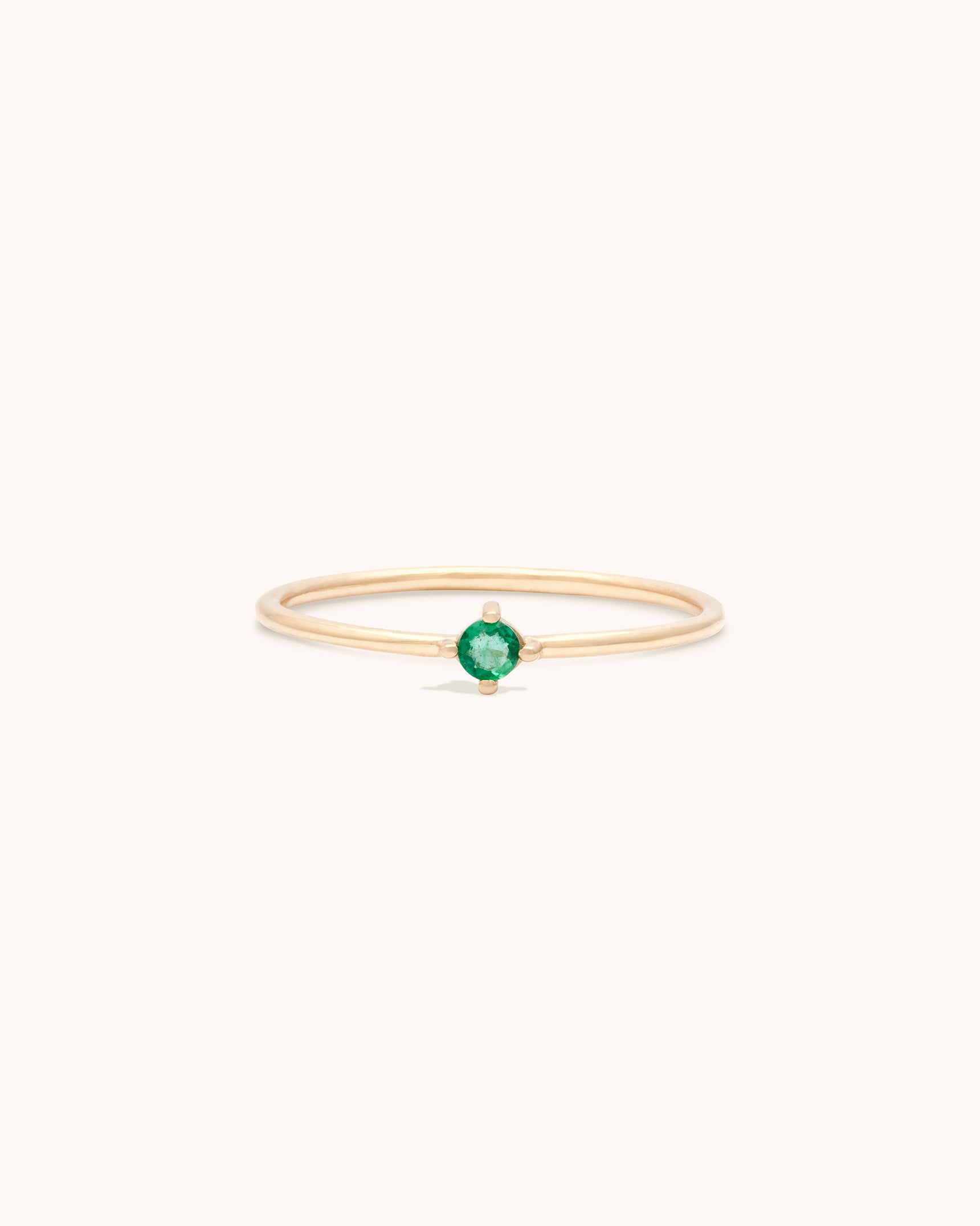 Emerald Birthstone Ring