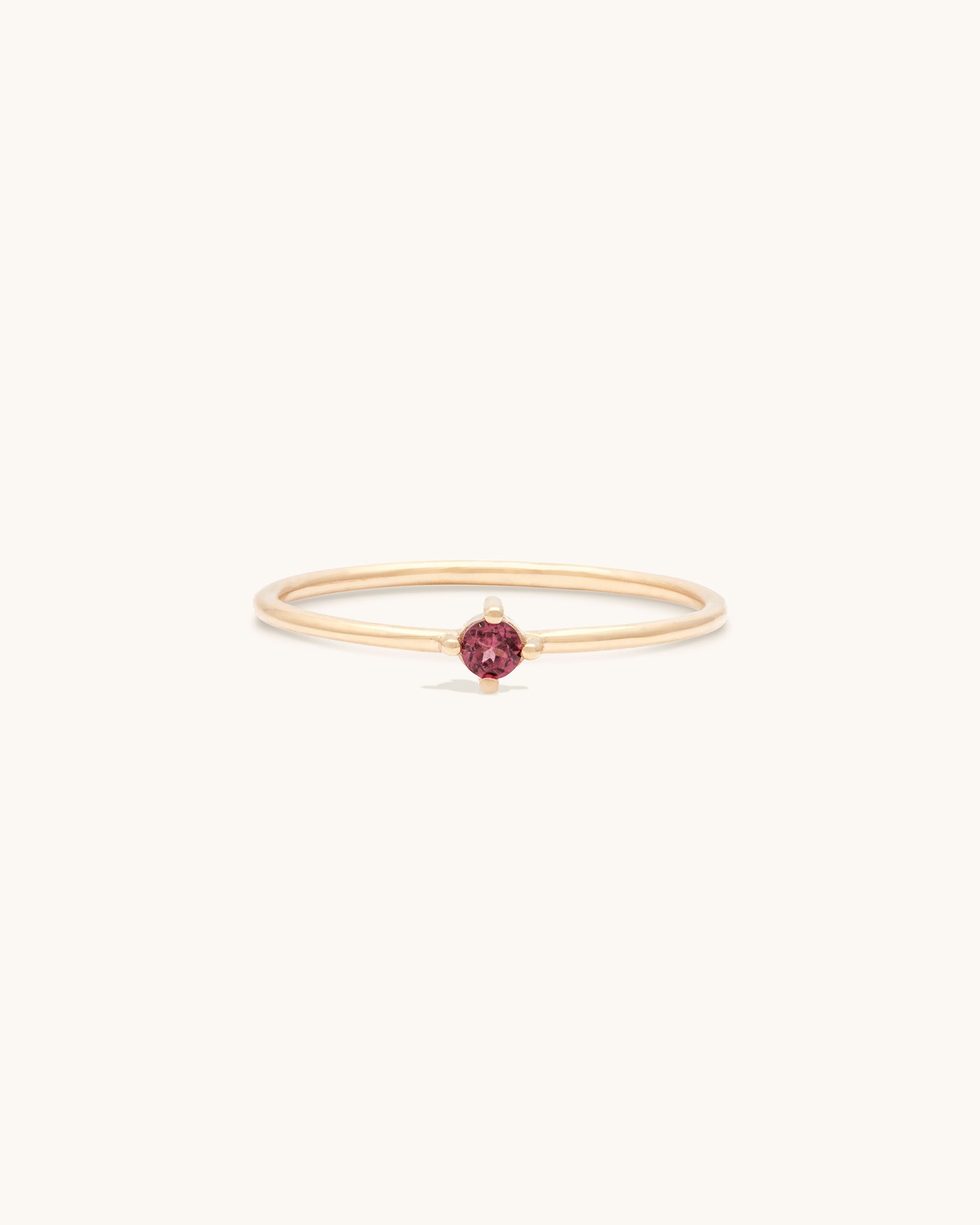 Garnet Birthstone Ring