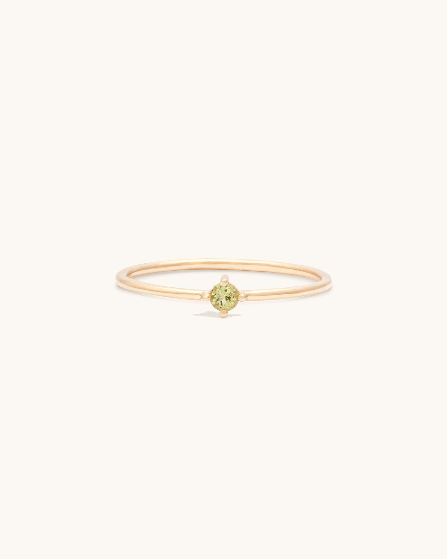 Peridot Birthstone Ring
