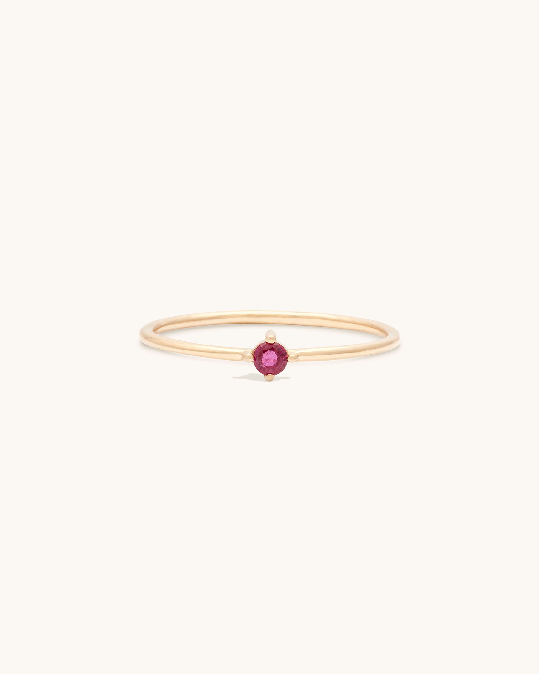 Ruby Birthstone Ring
