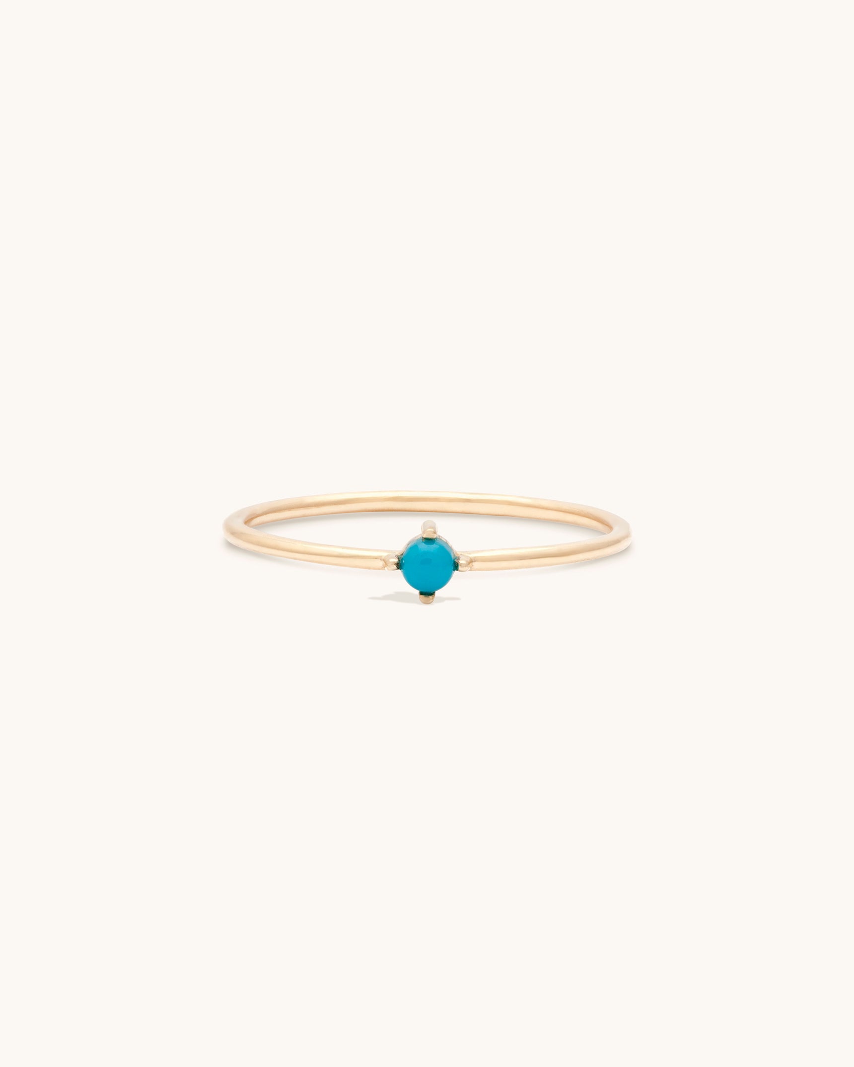 Turquoise Birthstone Ring