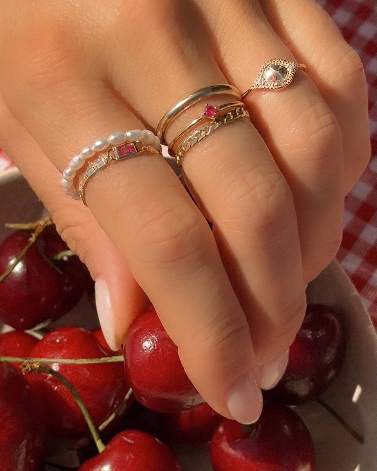 Ruby Birthstone Ring