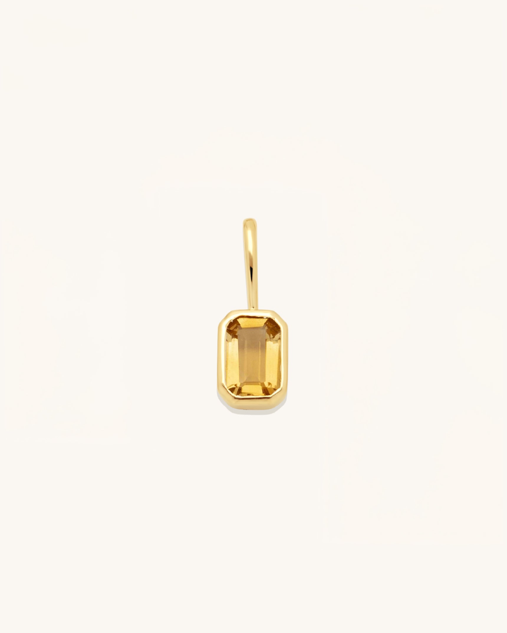 Emerald Cut Pendant