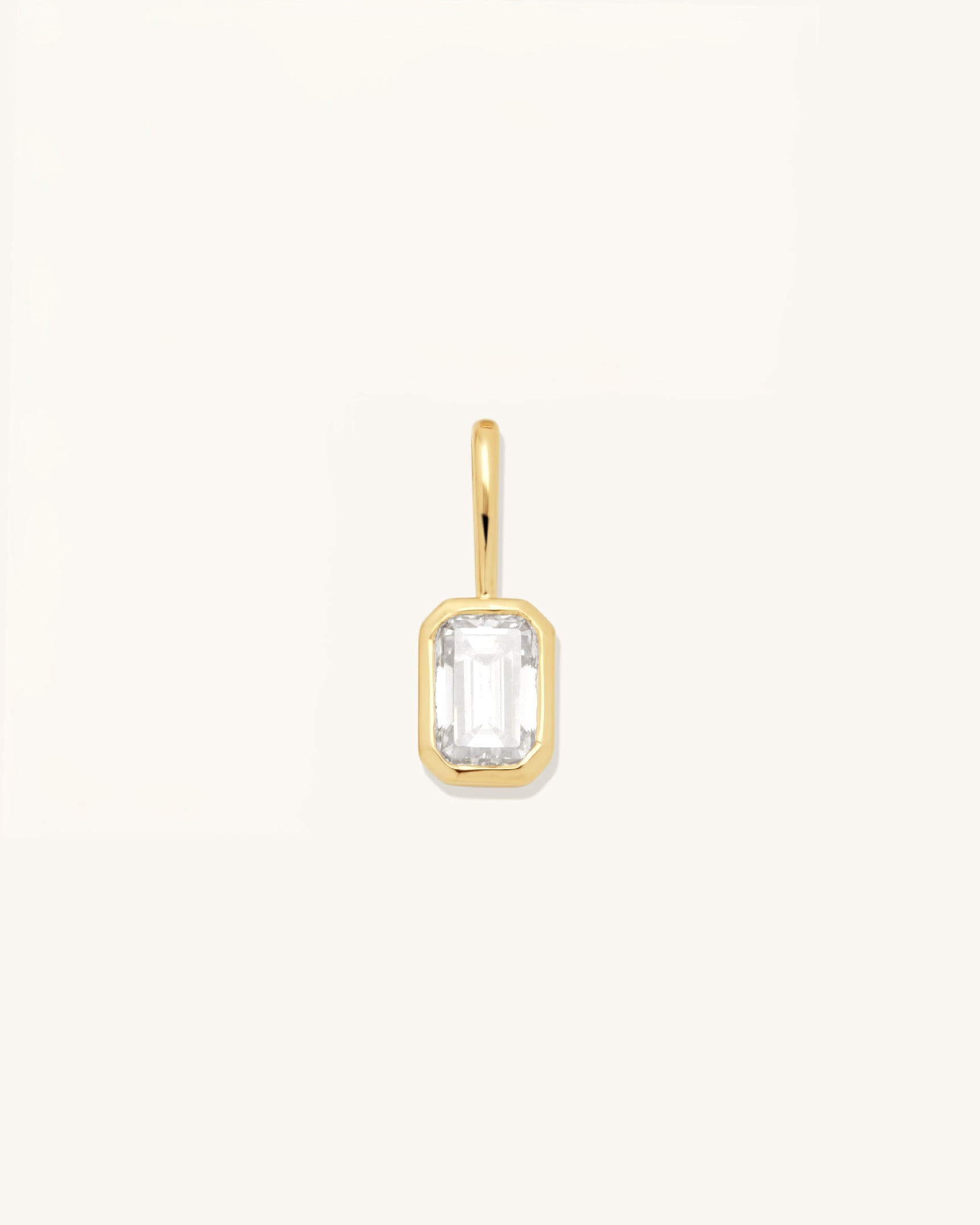 Emerald Cut Pendant