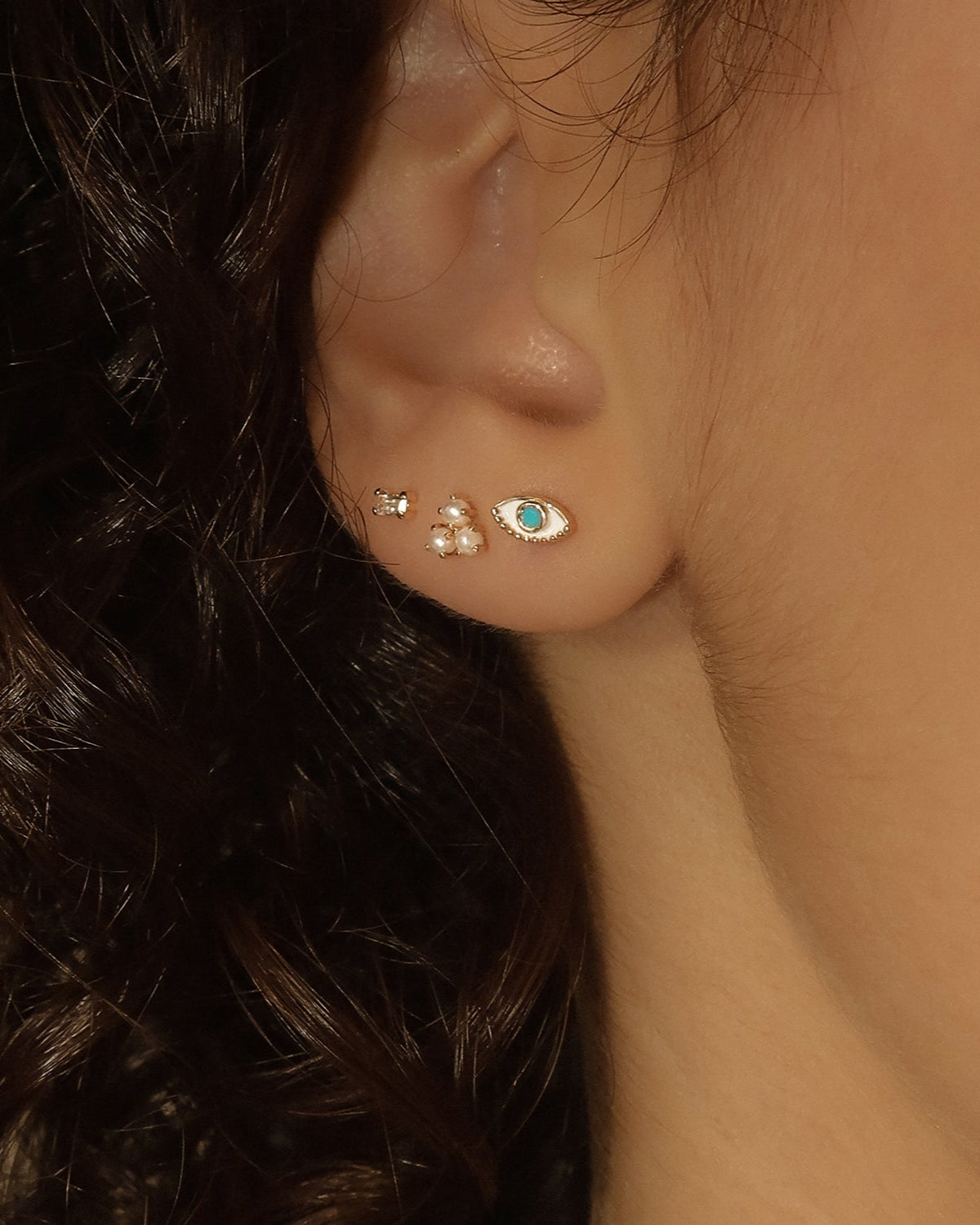 Evil Eye Studs