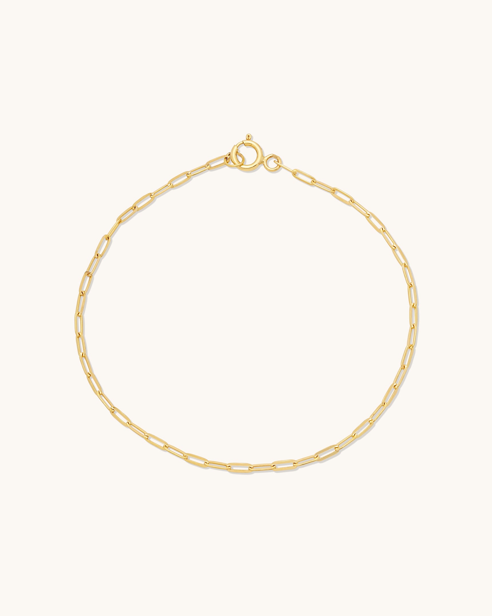 Flat Drawn Cable Bracelet