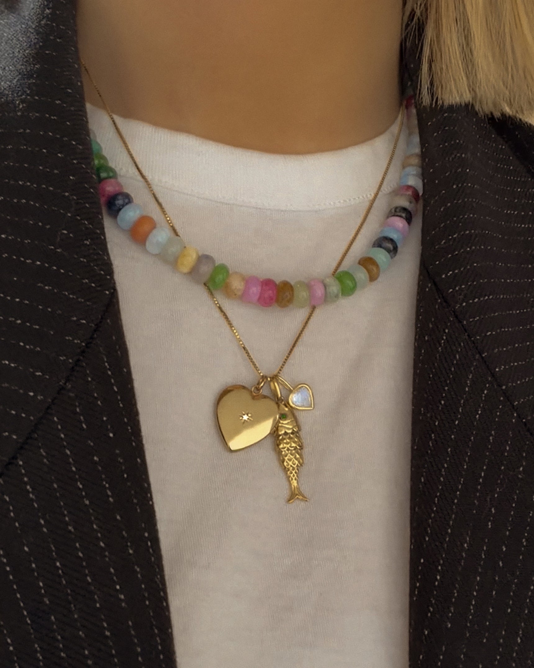 Garden Party Gemstone Necklace