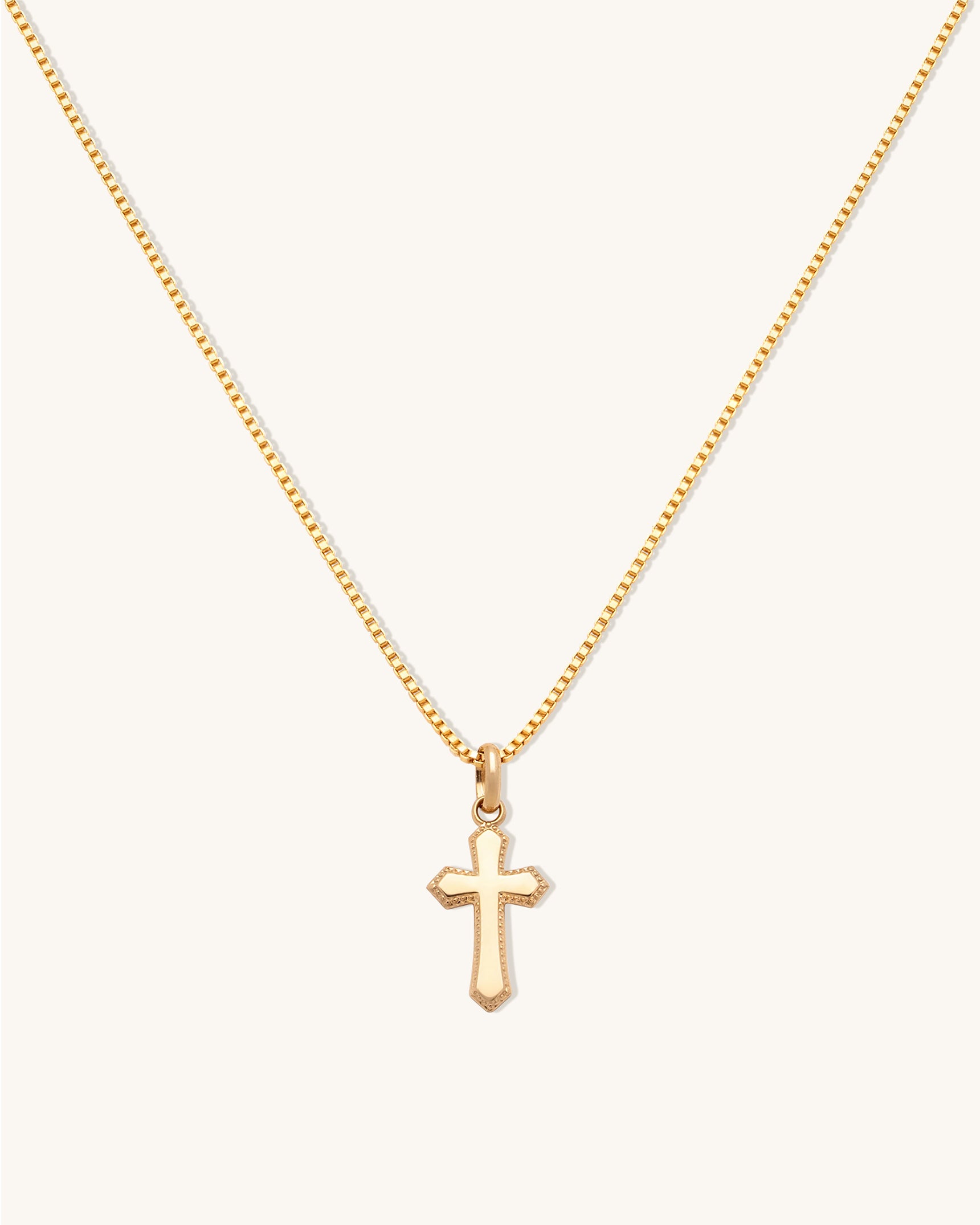Gold Cross Necklace