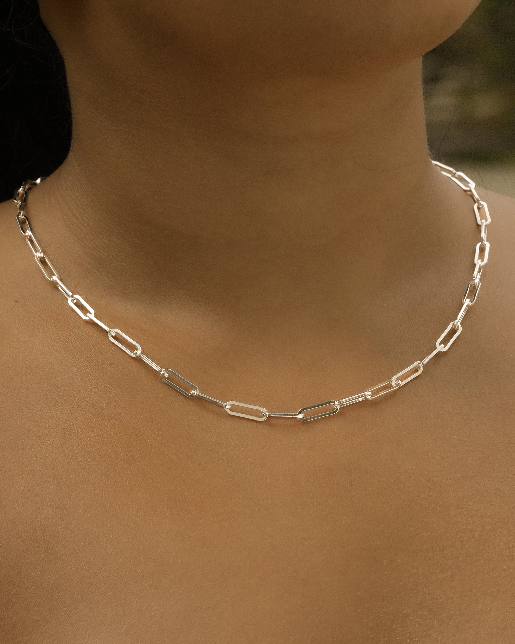 Hailey Silver Chain
