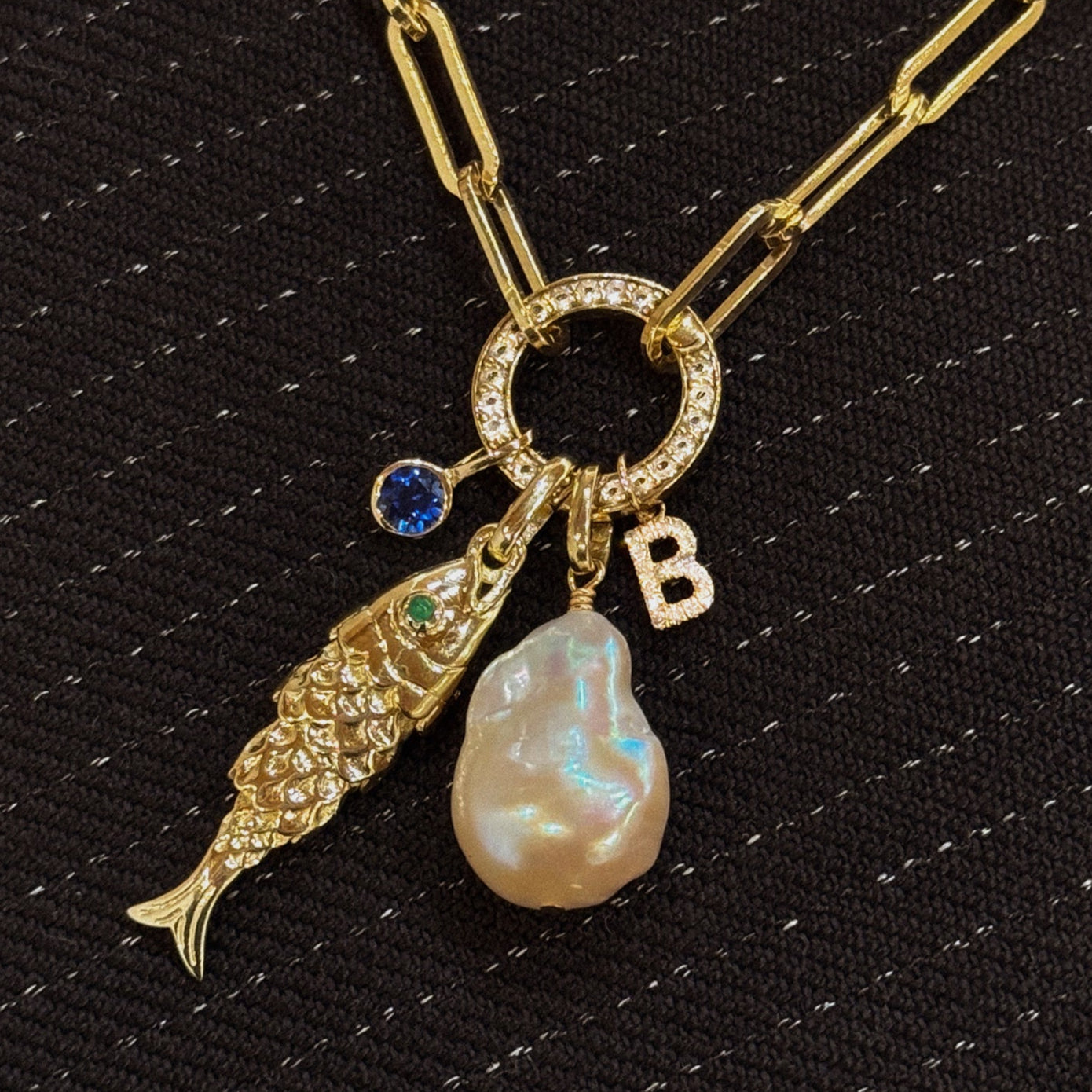 Round Bezel Pendant