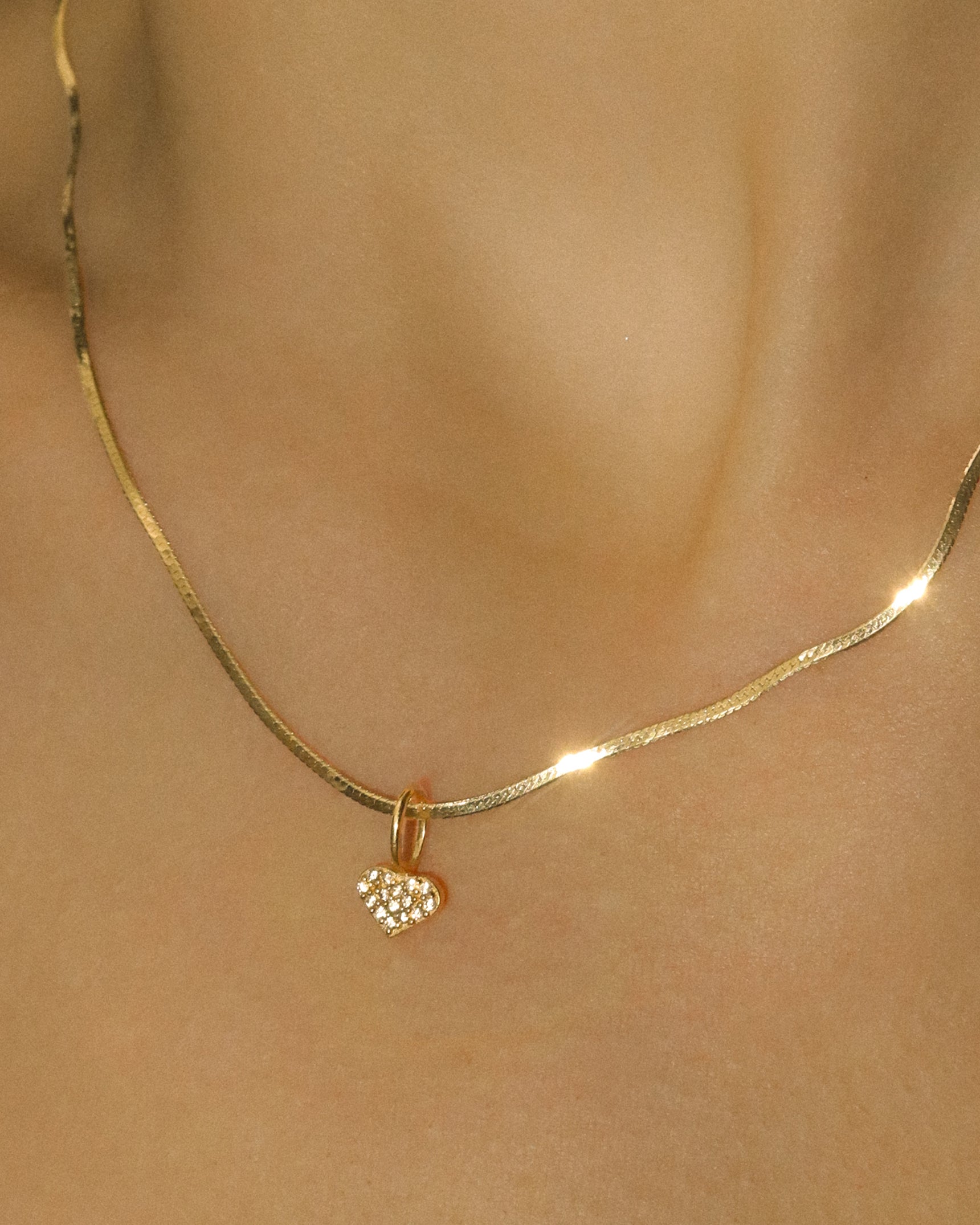Heart Pavé Pendant