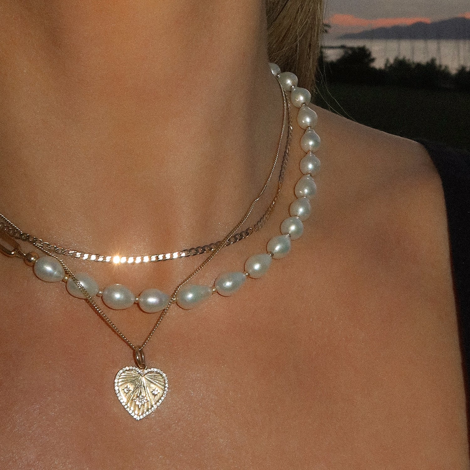 Heart-Ray Pendant