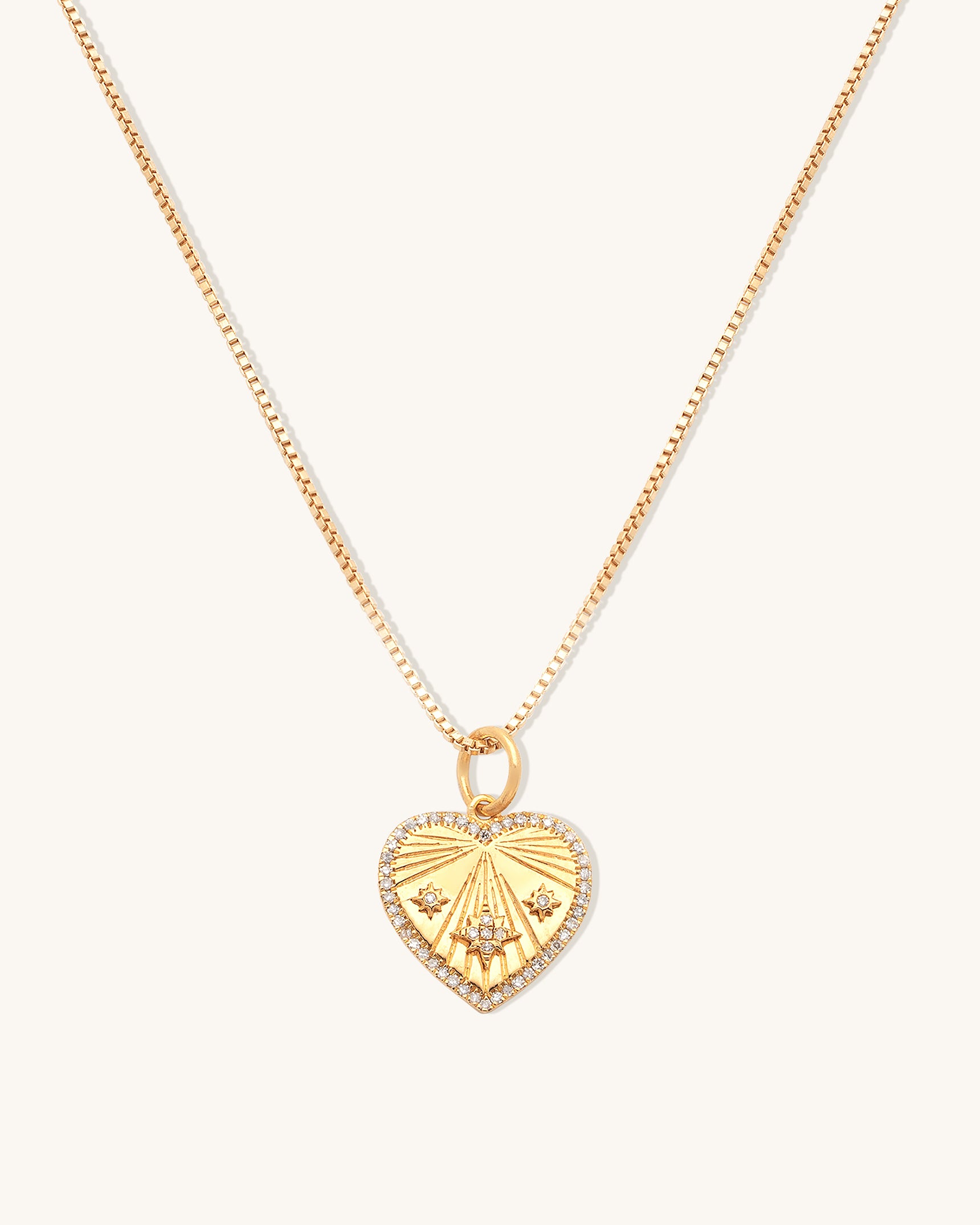 Heart-Ray Necklace