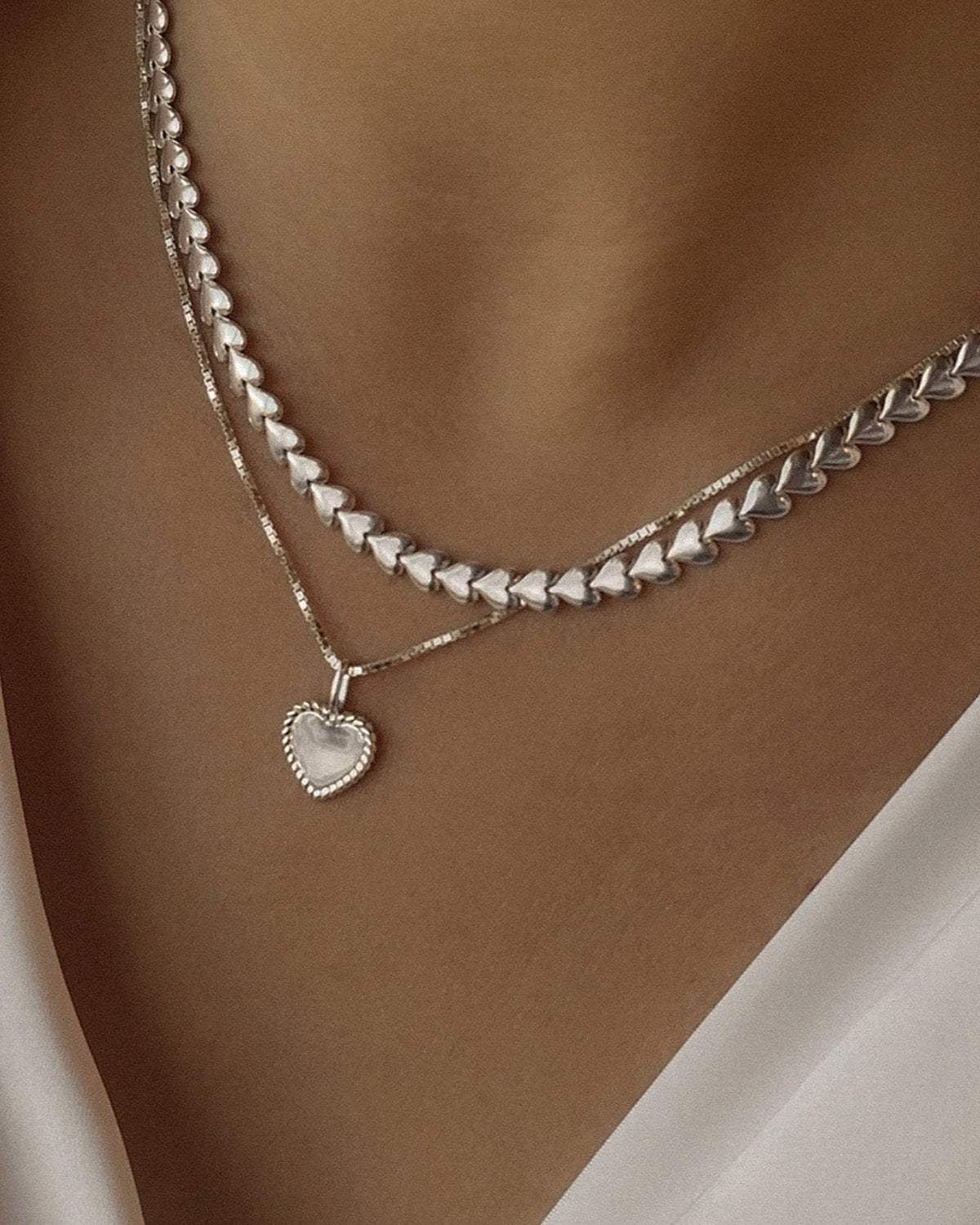 Heart Rope Pendant