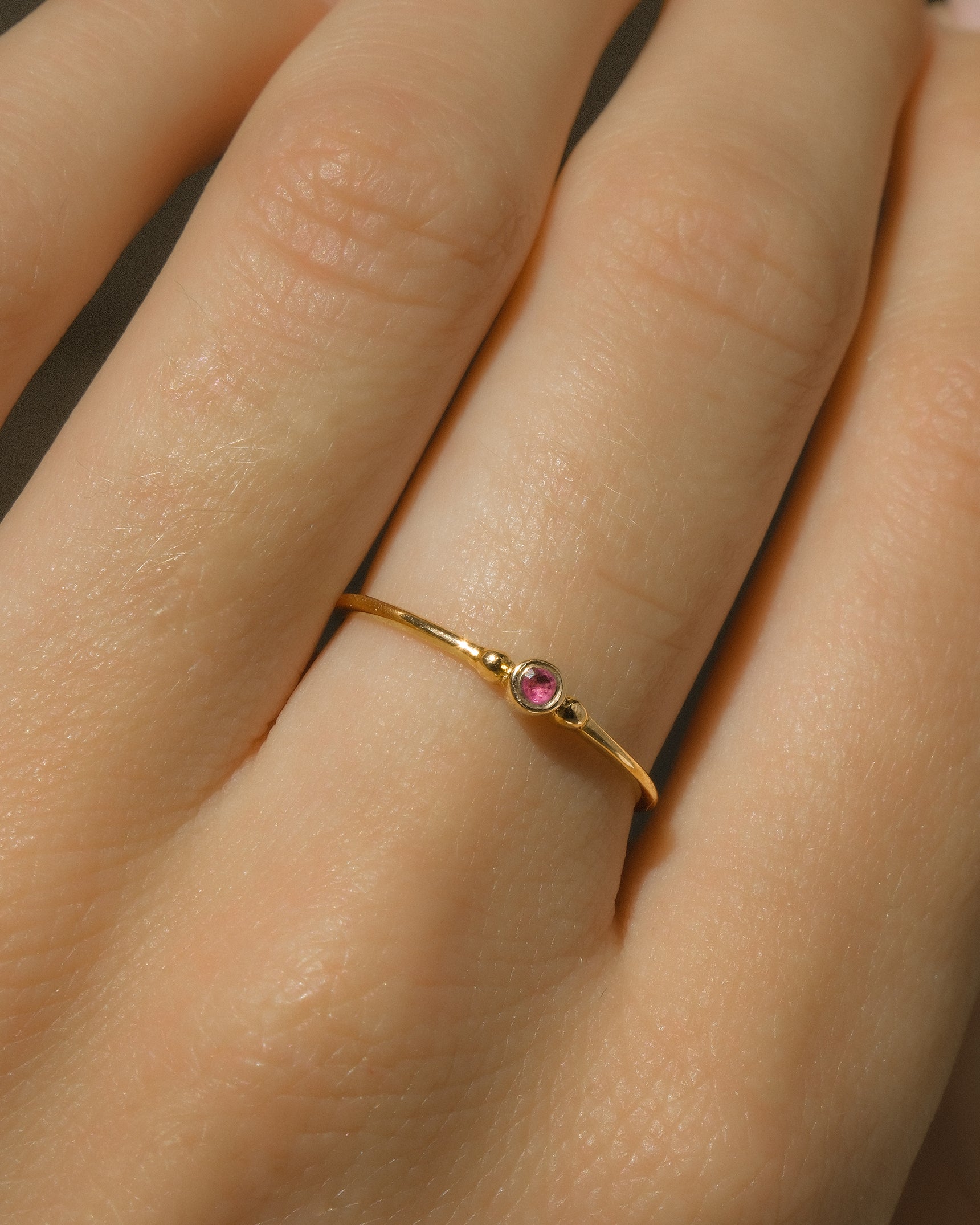 Isla Pink Sapphire Ring