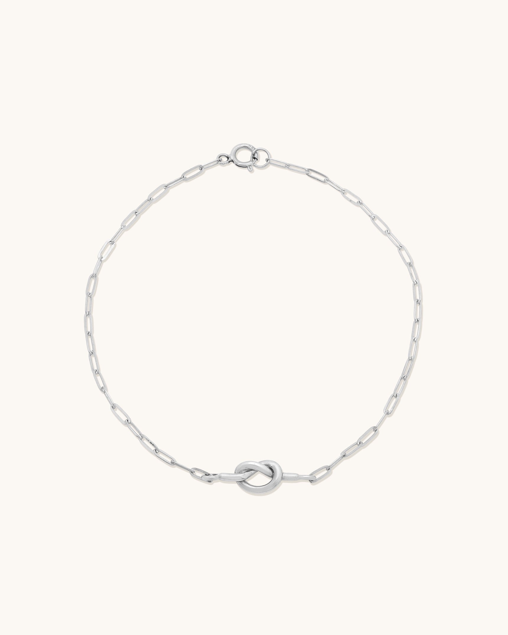 Leah Alexandra Knot Necklace Love Me Knot Bracelet