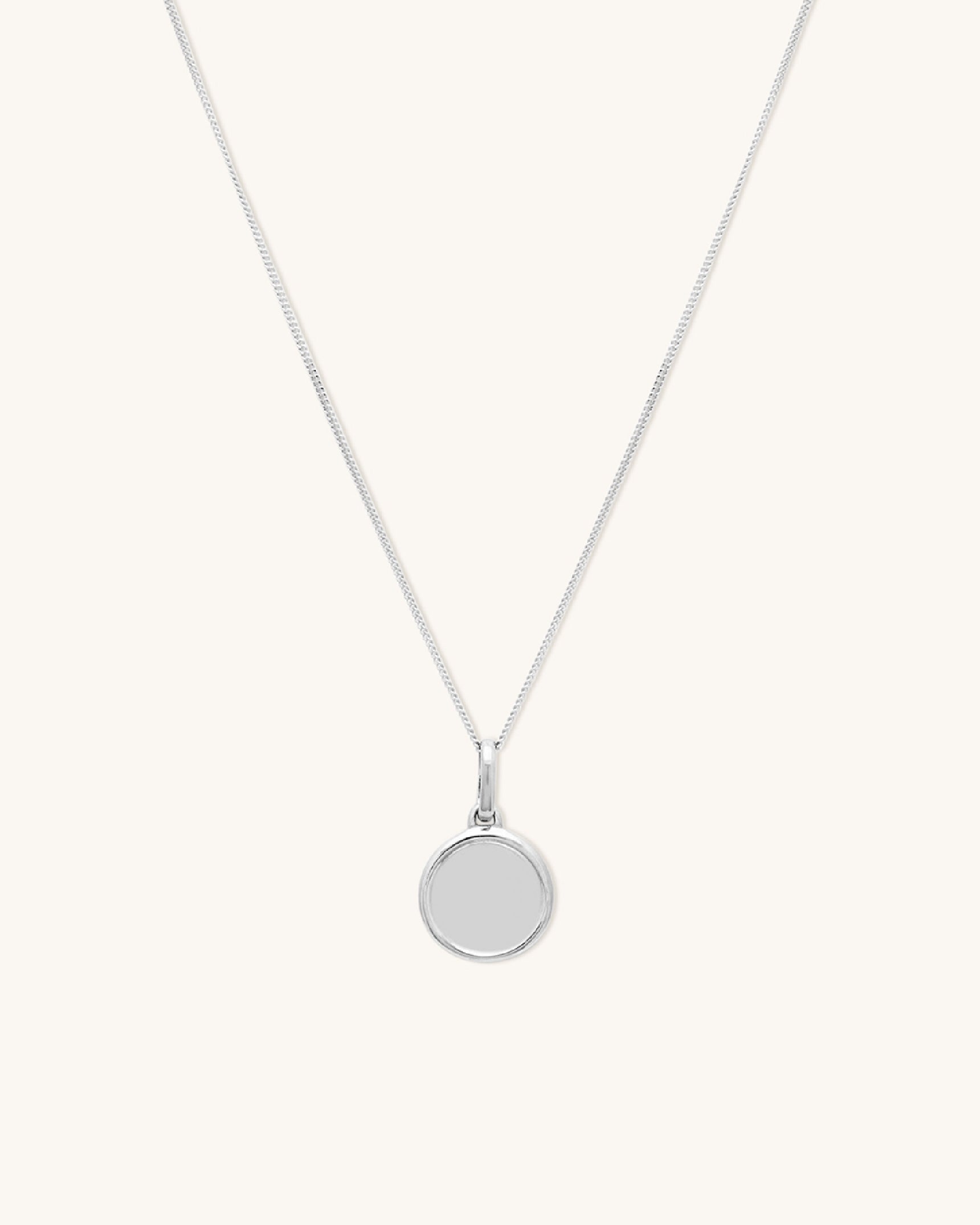 Love Token Necklace Round