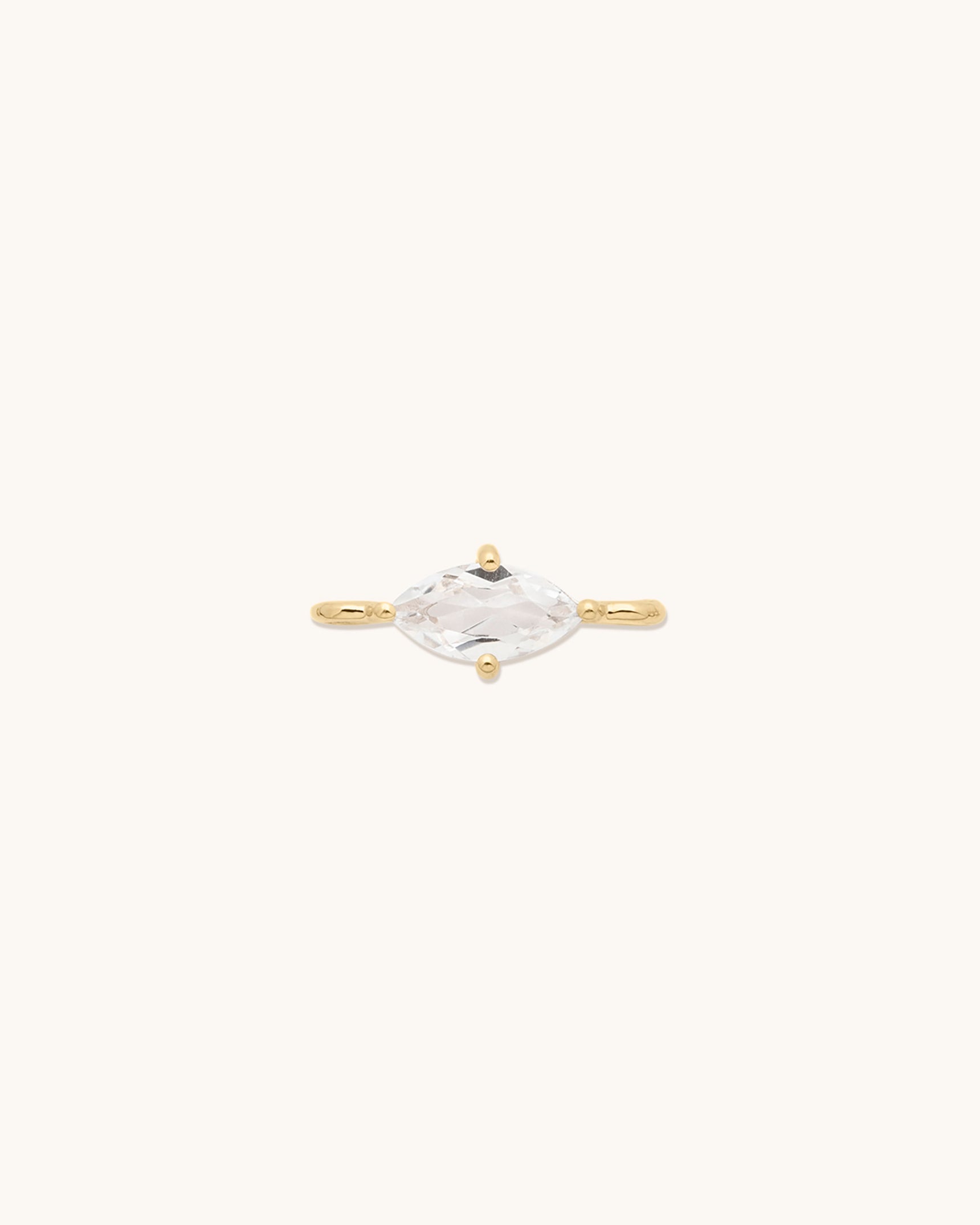 Marquise Gold Vermeil-WT Connector