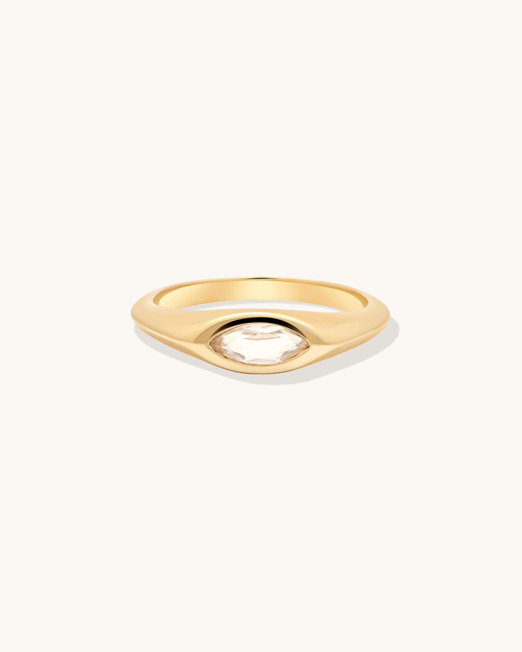 Marquise Signet Ring