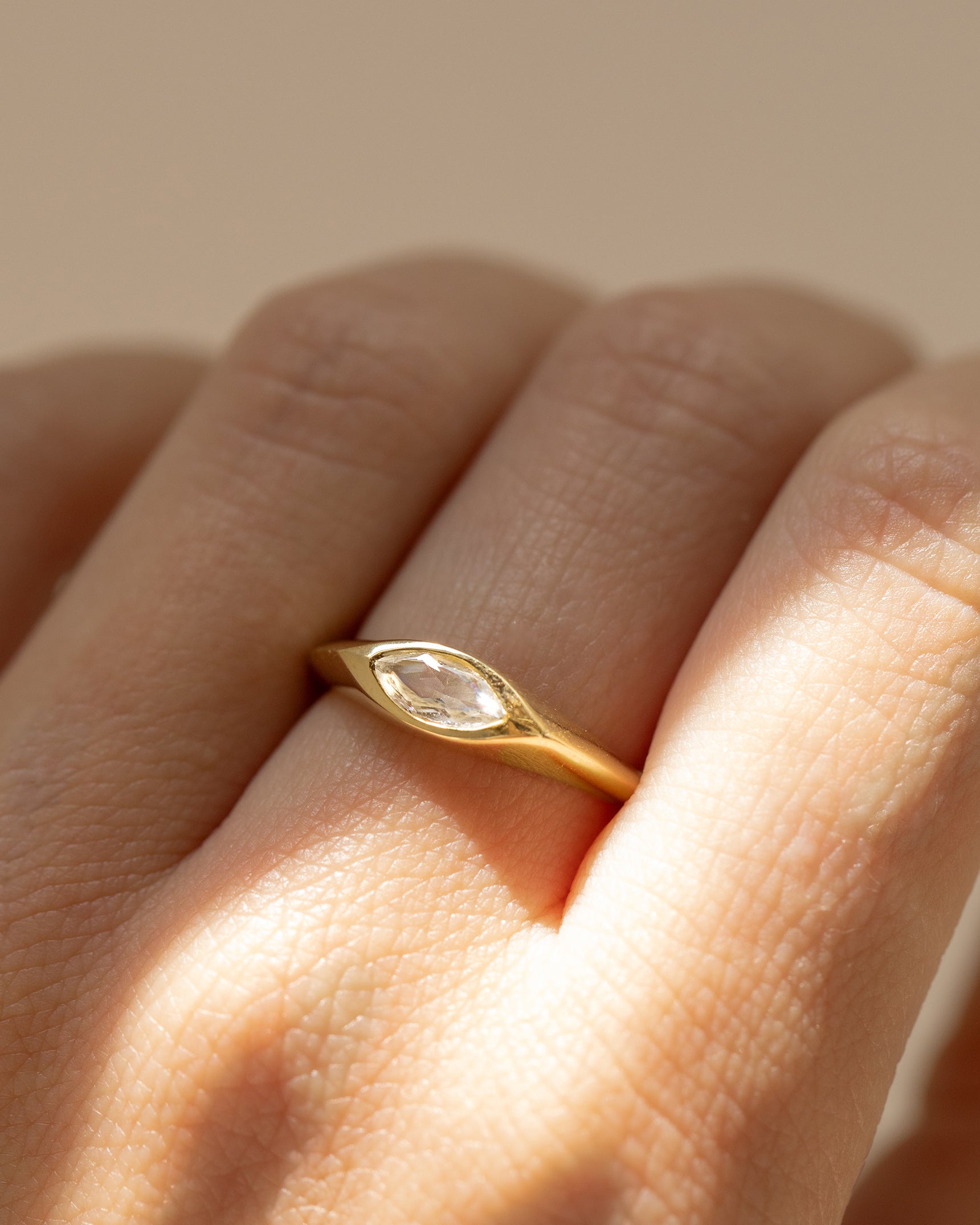 Marquise Signet Ring
