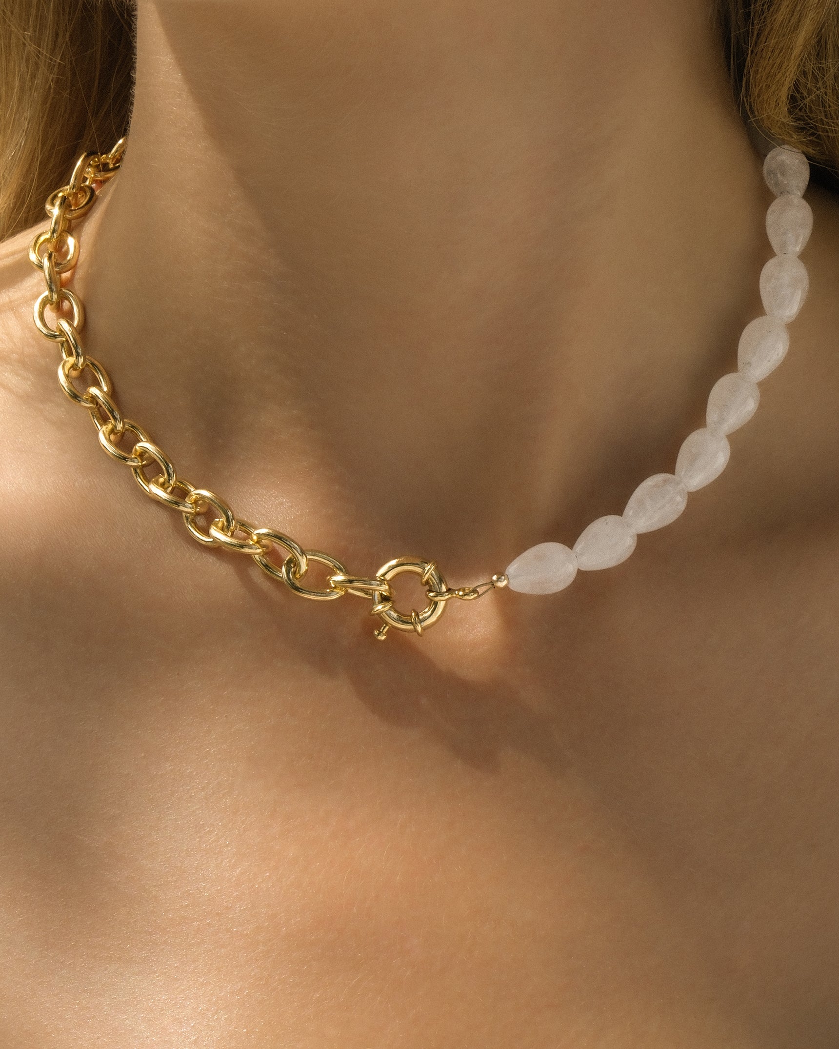 Moonstone Dual Necklace