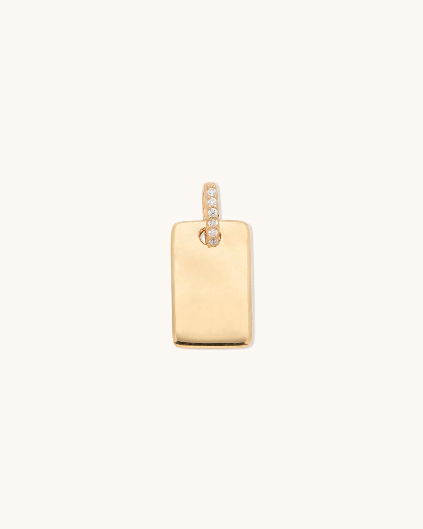 Note Pavé Pendant