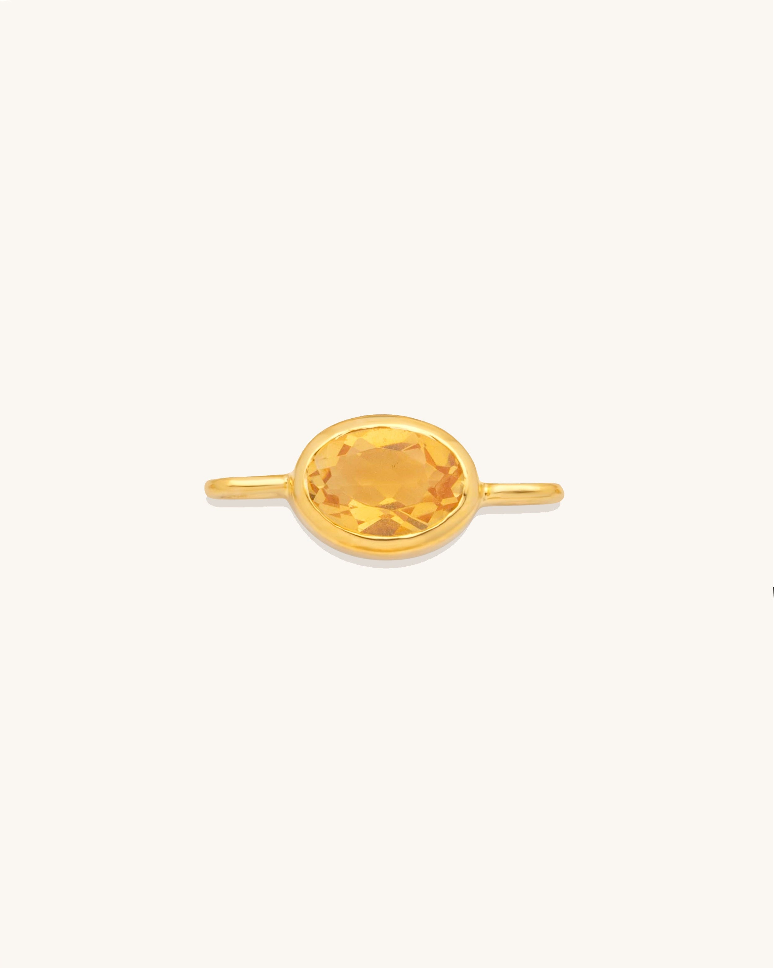 Oval Gemstone Connector