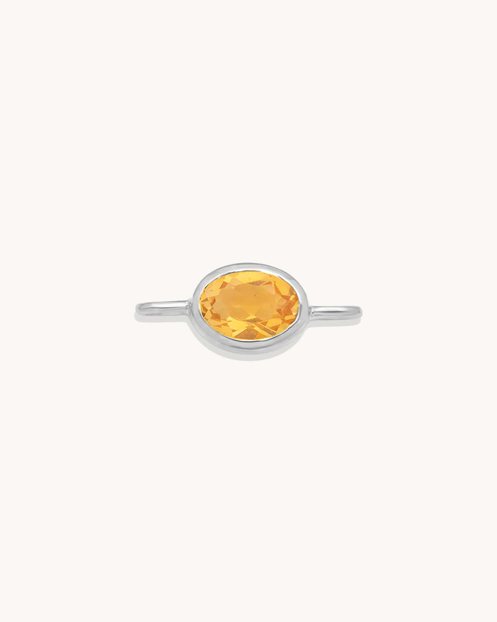 Oval Gemstone Connector