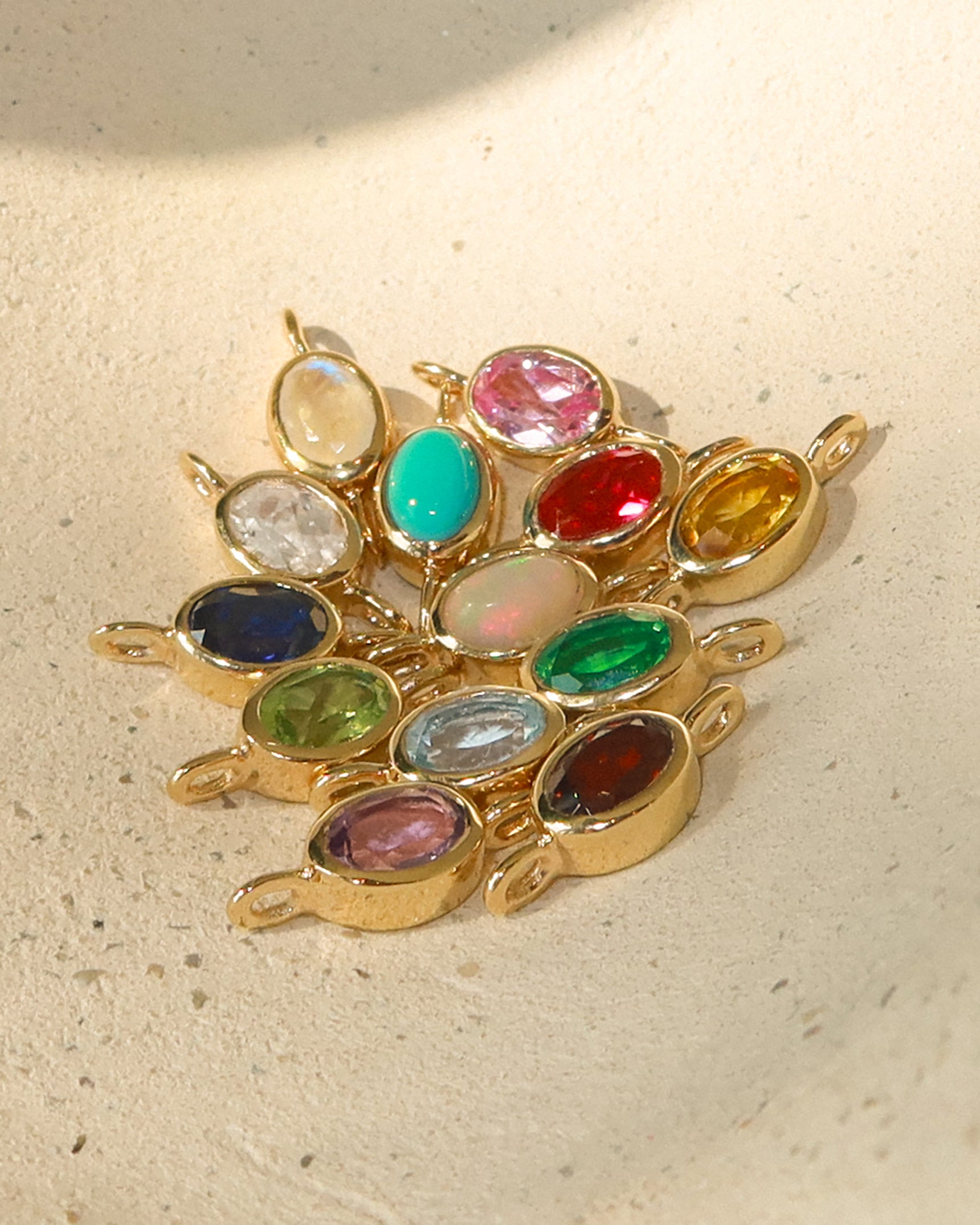 Oval Gemstone Bracelet