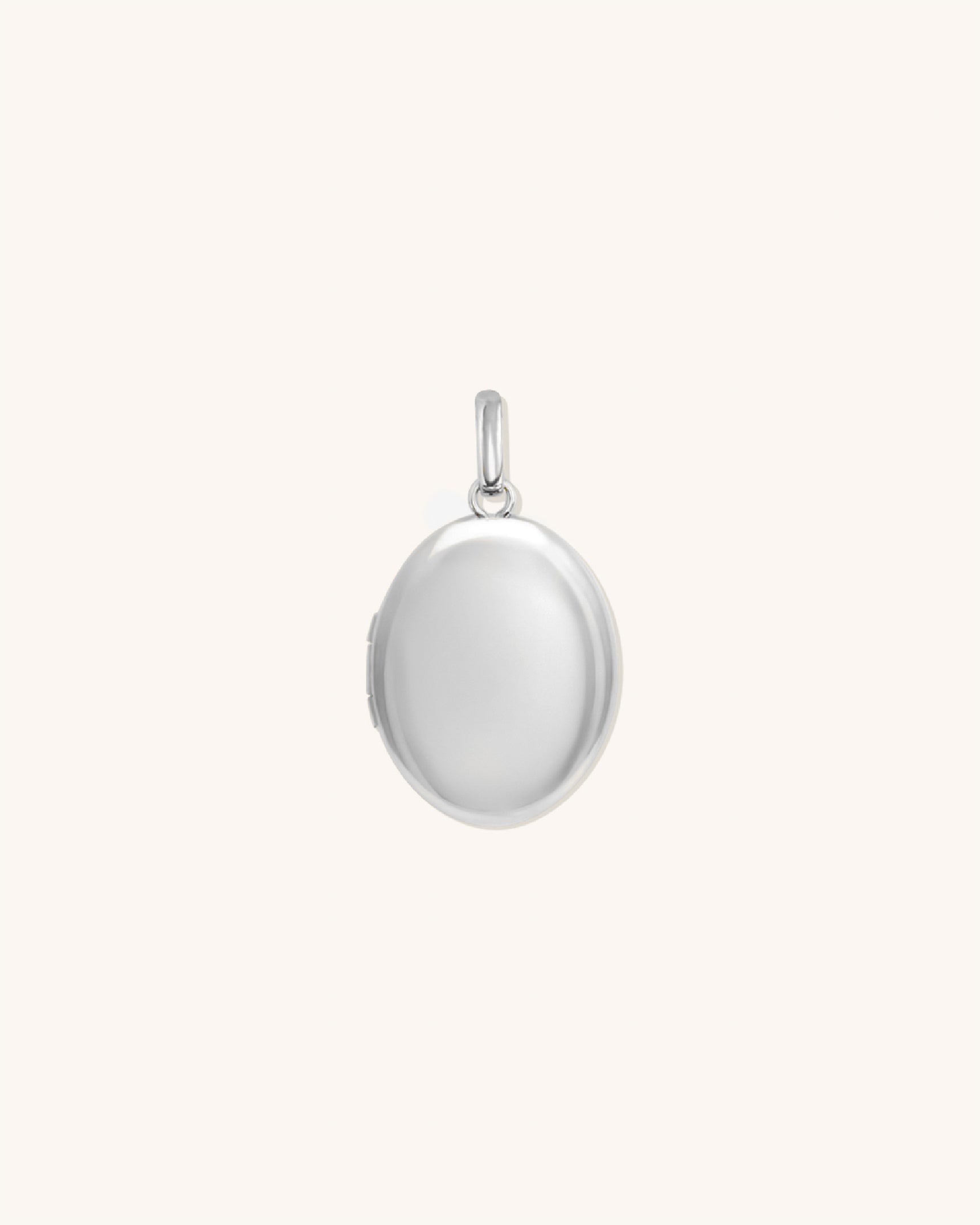 Oval Diamond Locket