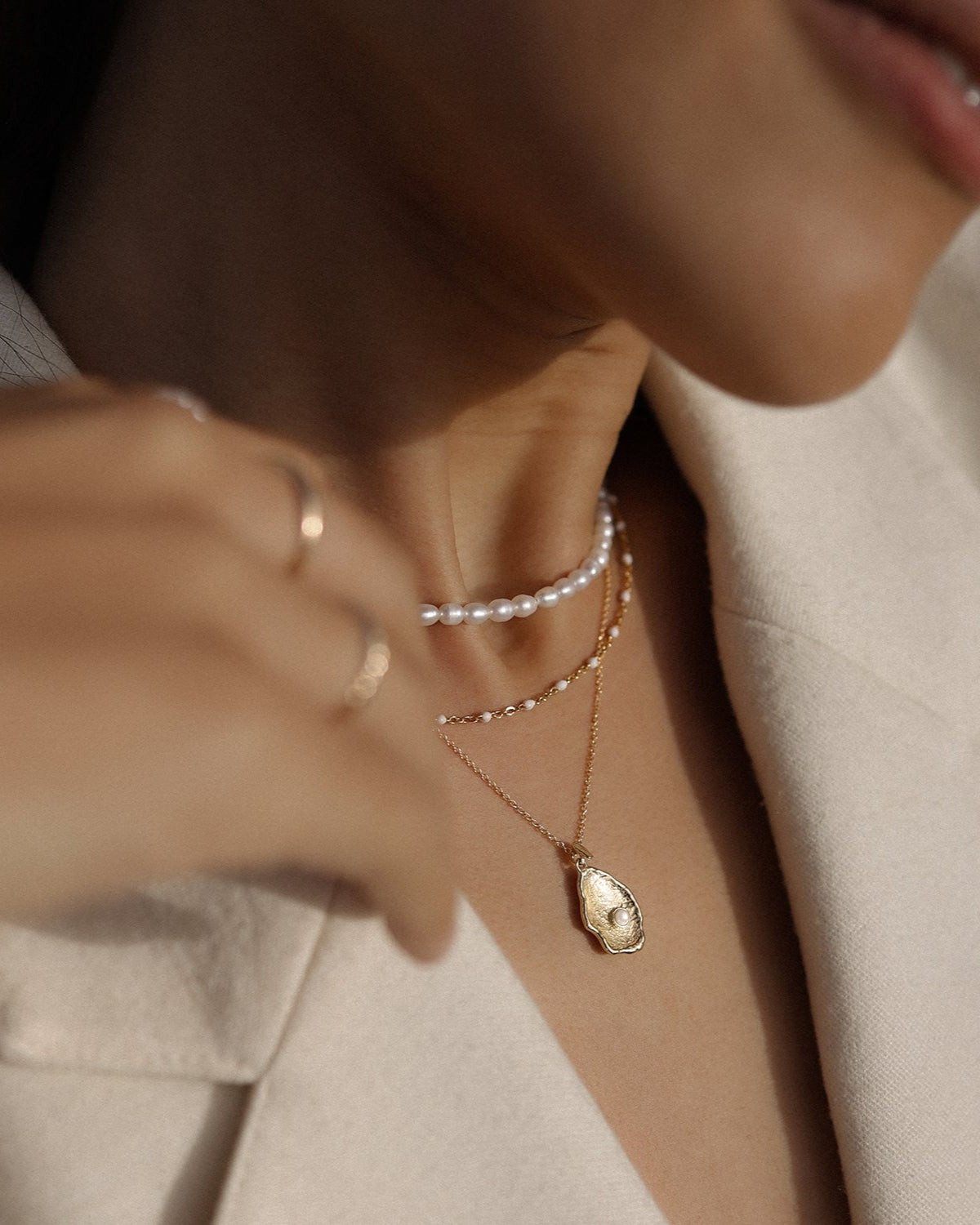 Oyster Pearl Necklace