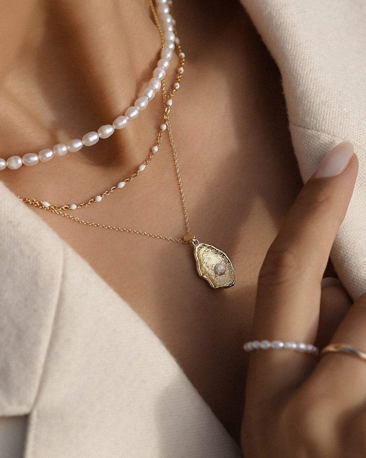 Oyster Pearl Pendant