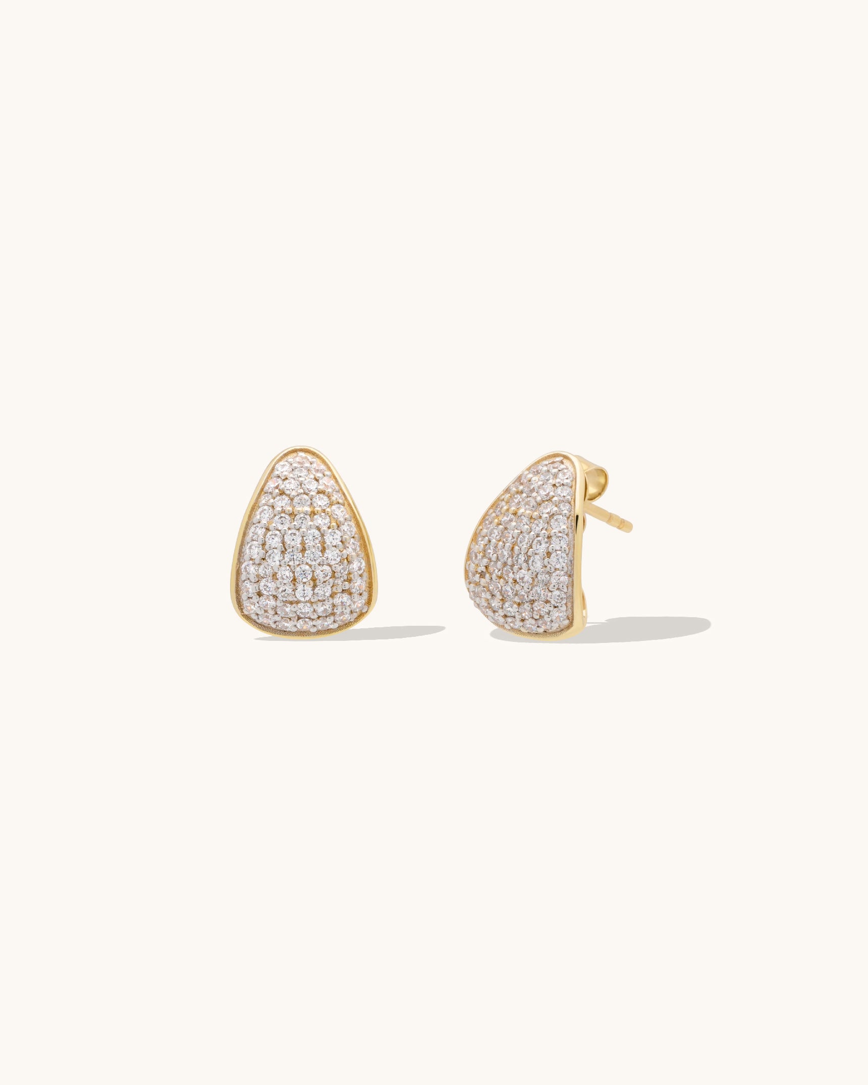 Pavé Claw Earrings