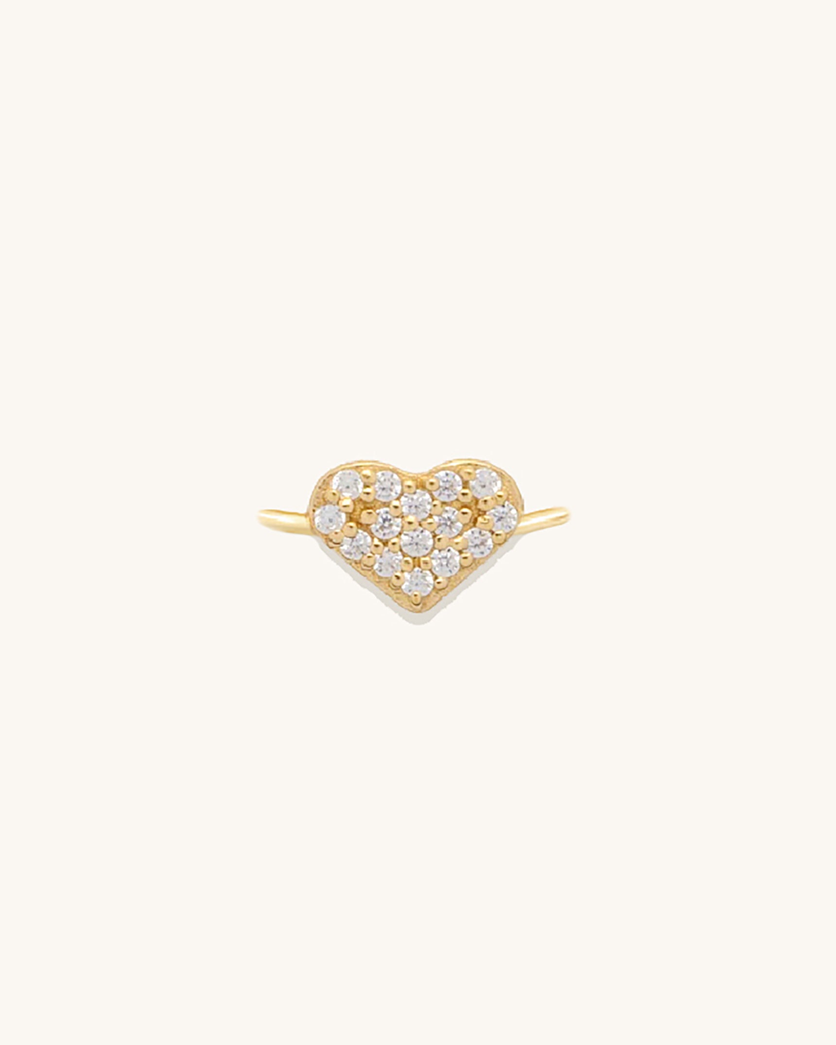 Heart Pave Connector