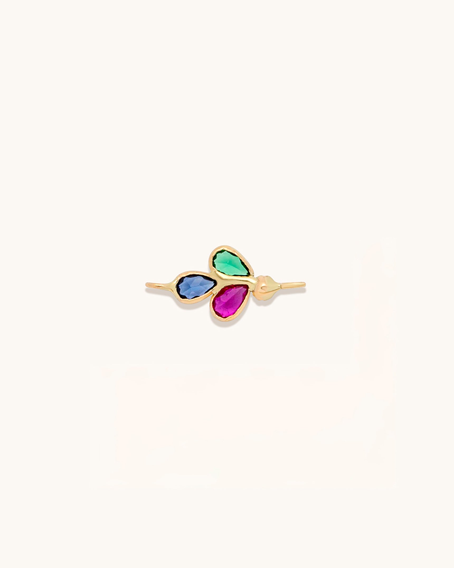 Peacock Multi Solid Gold Connector