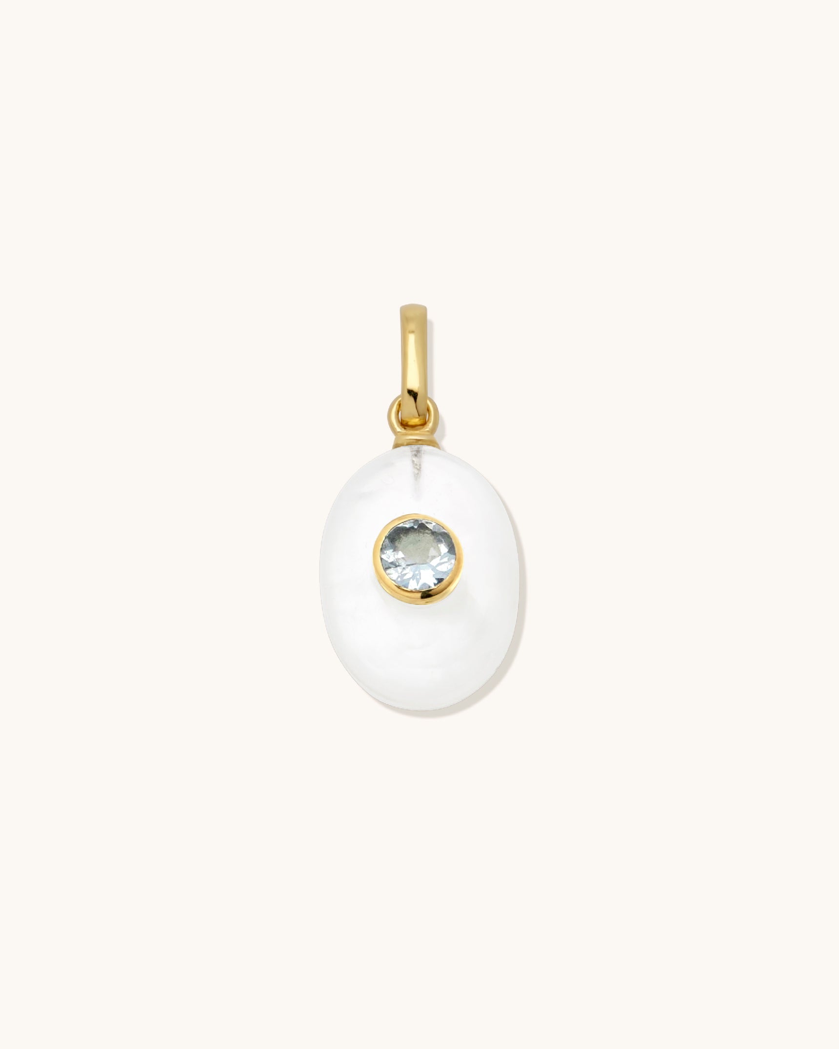 Pearlescent Birthstone Pendant