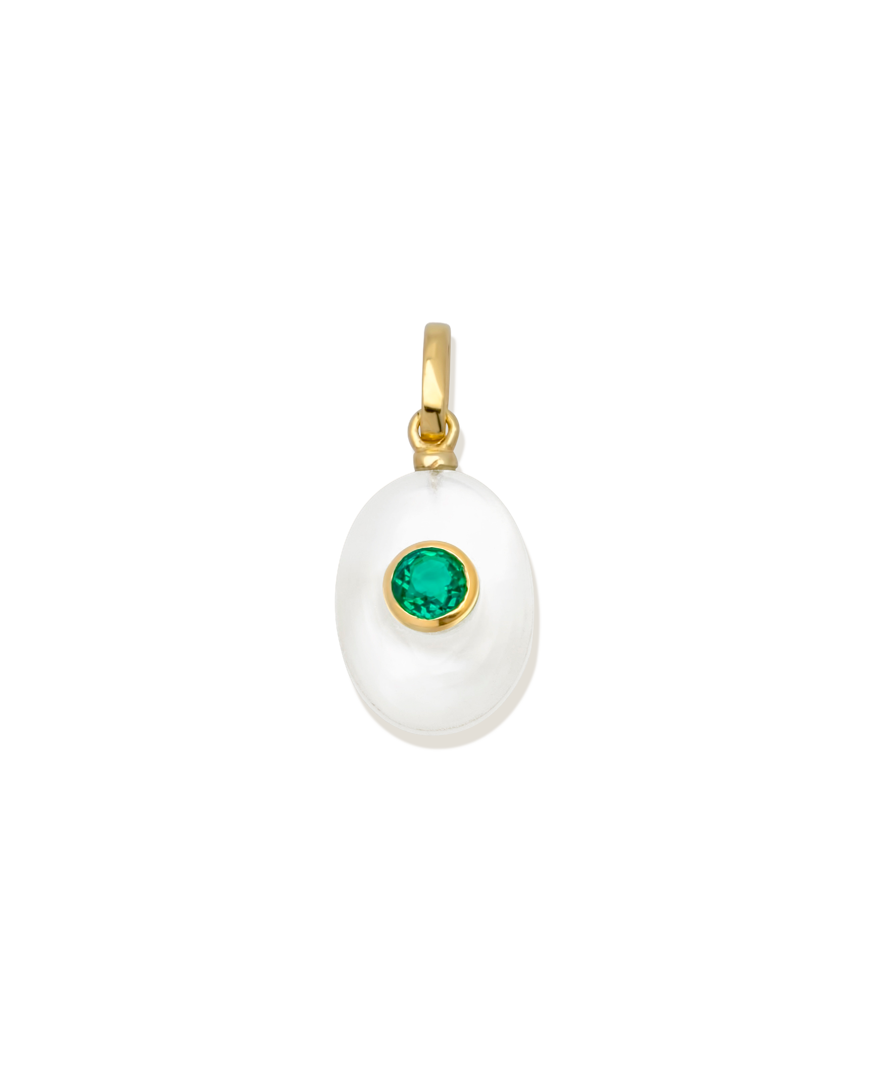 Pearlescent Birthstone Pendant