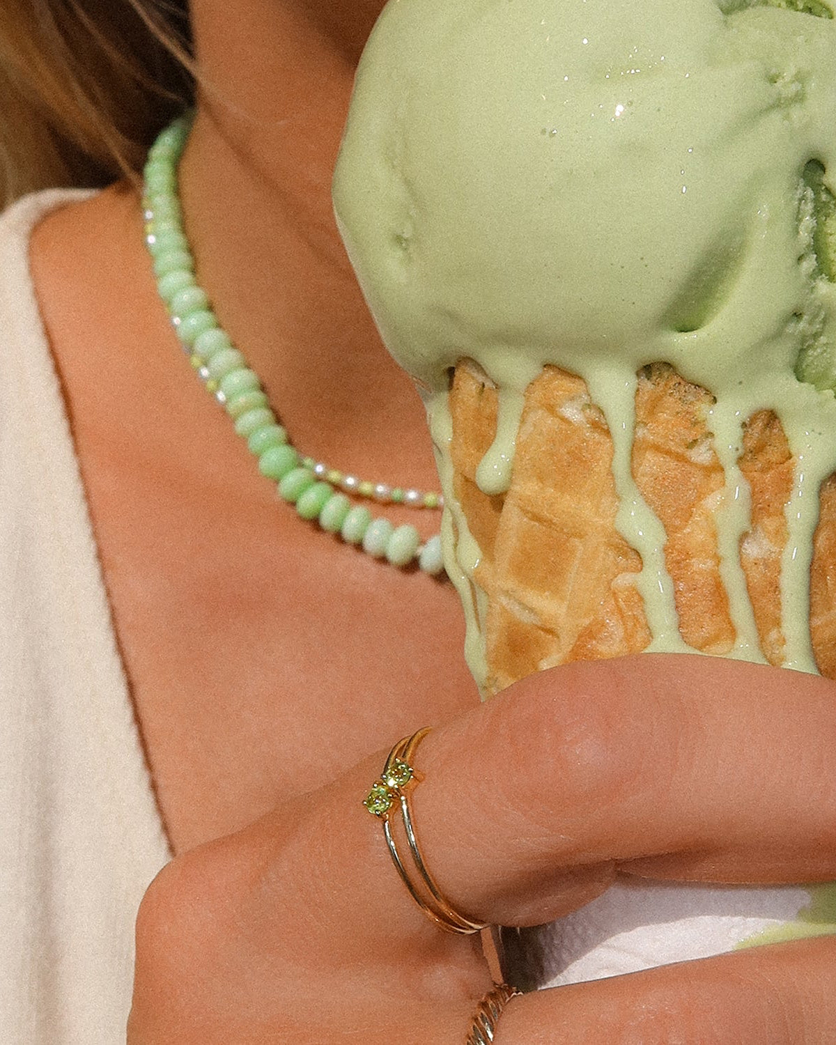 Peridot Birthstone Ring