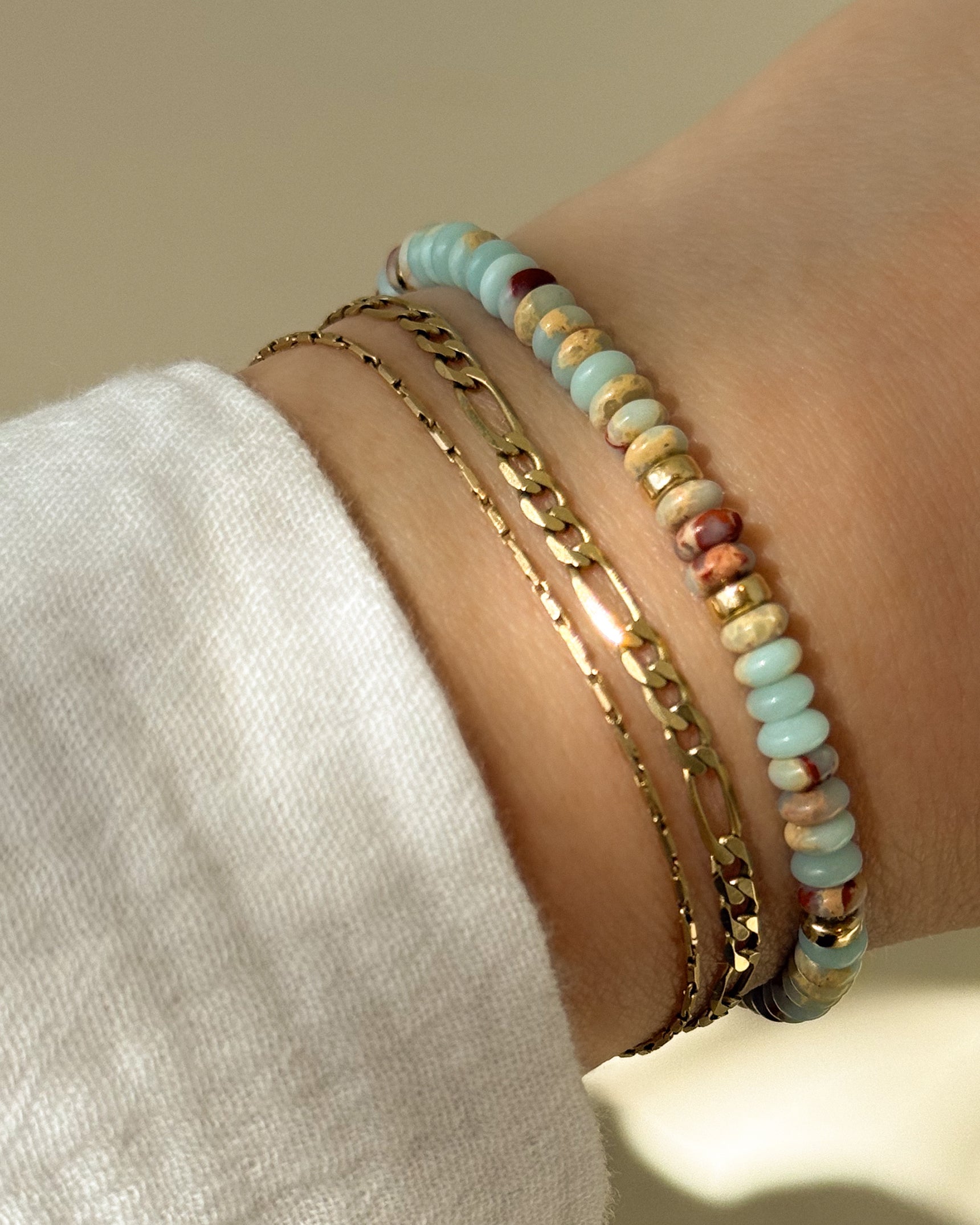 Peruvian Opal Gemstone Bracelet