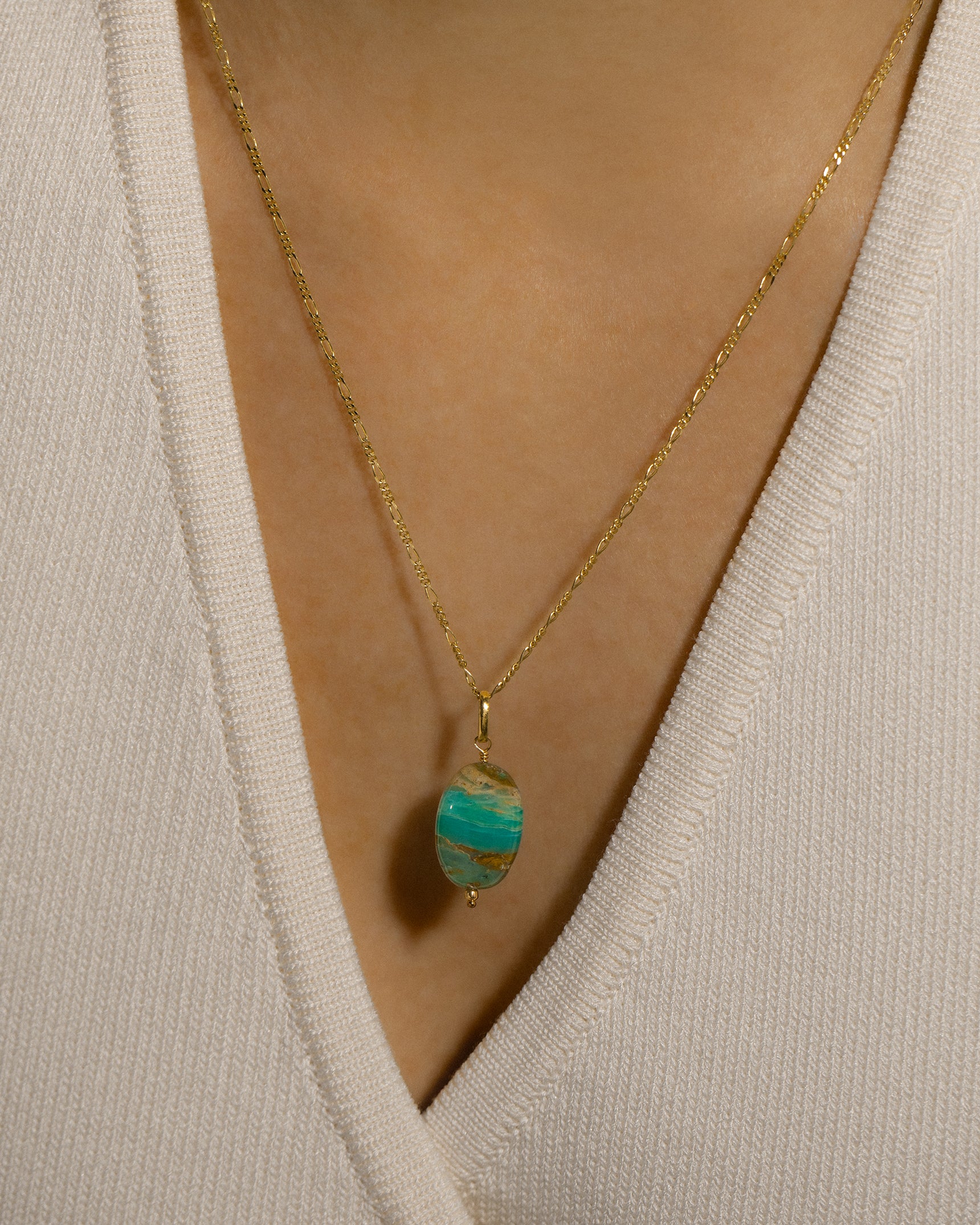 Peruvian Opal Pendant