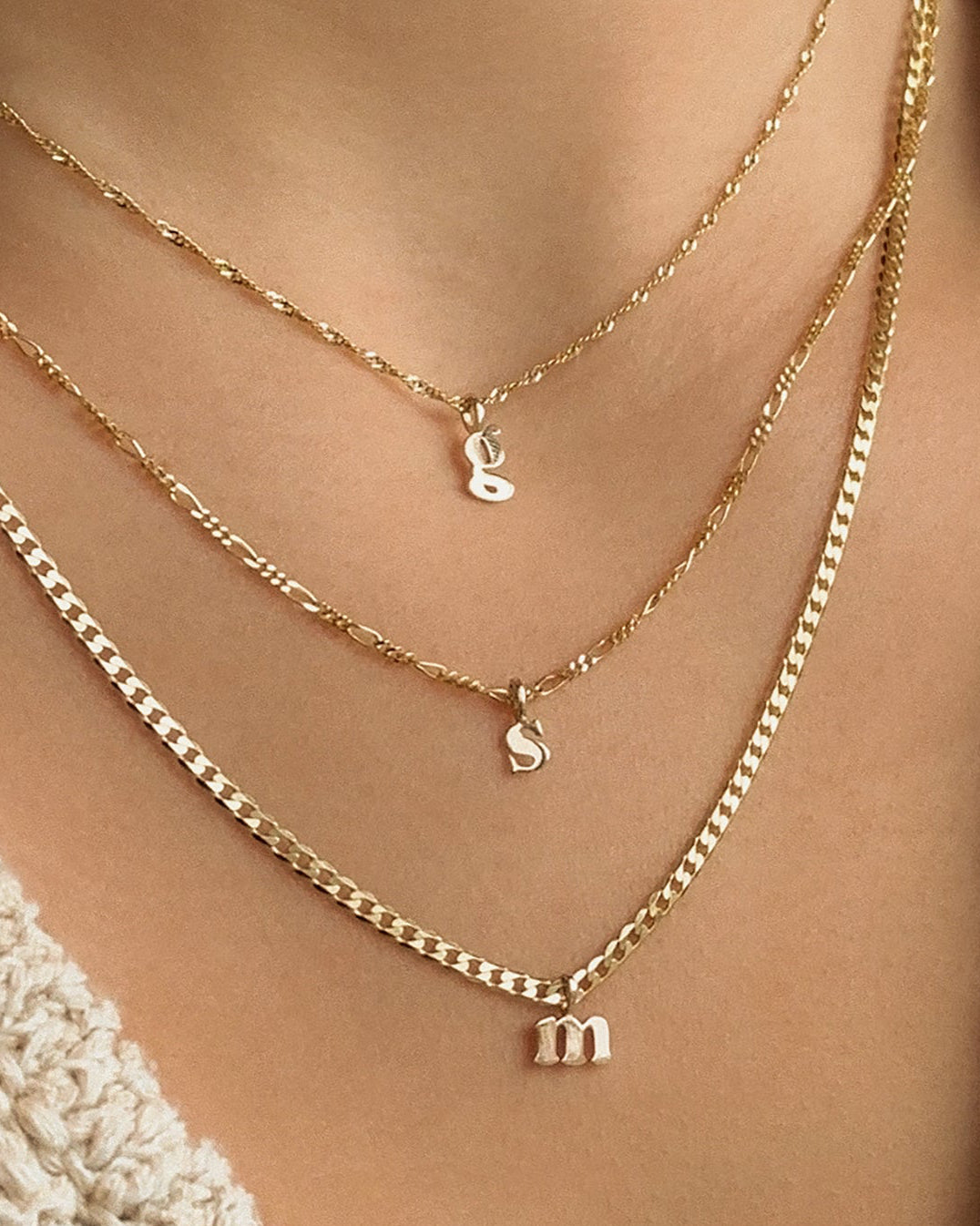 Petite Letter Charms