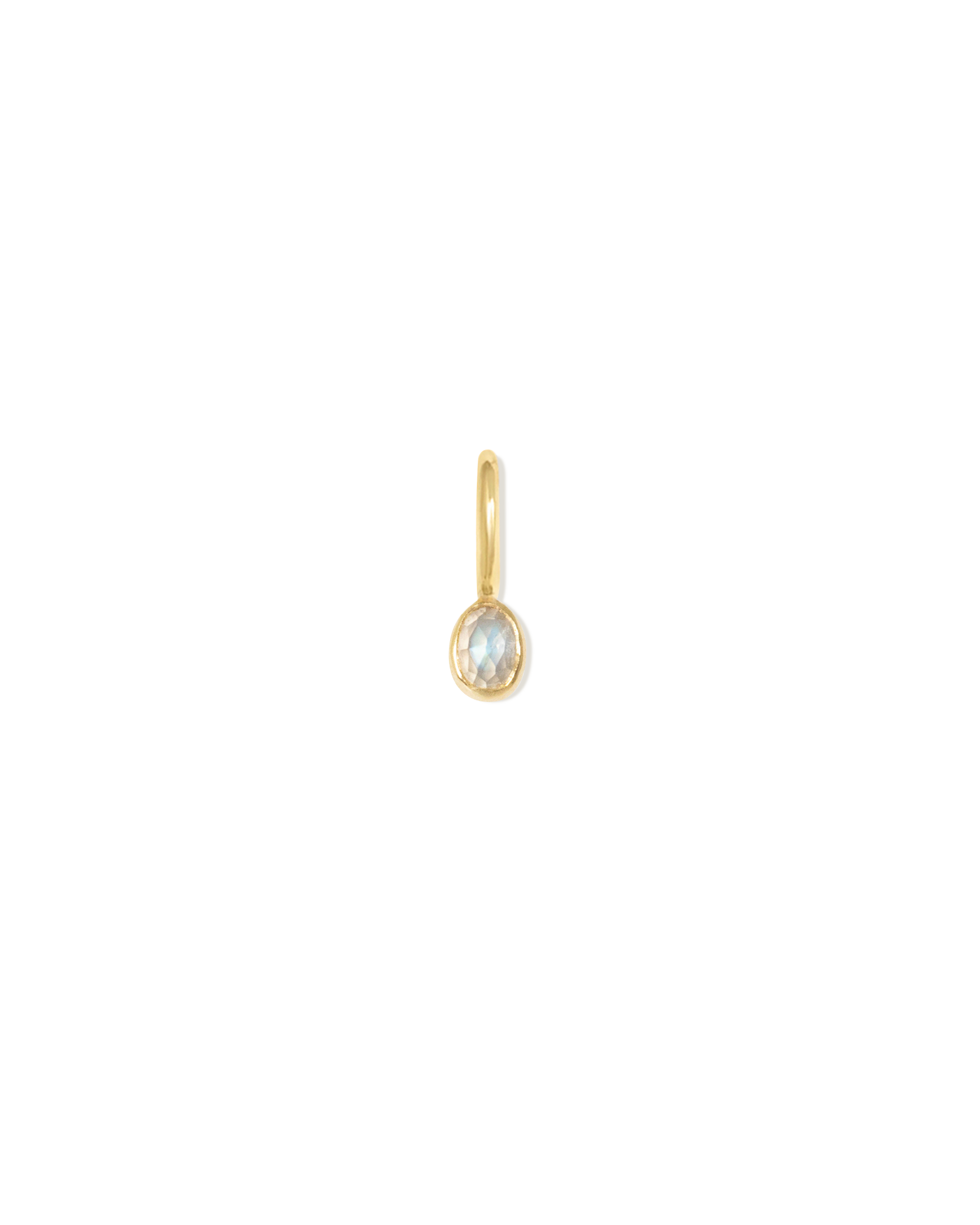 Petite Oval Moonstone Pendant