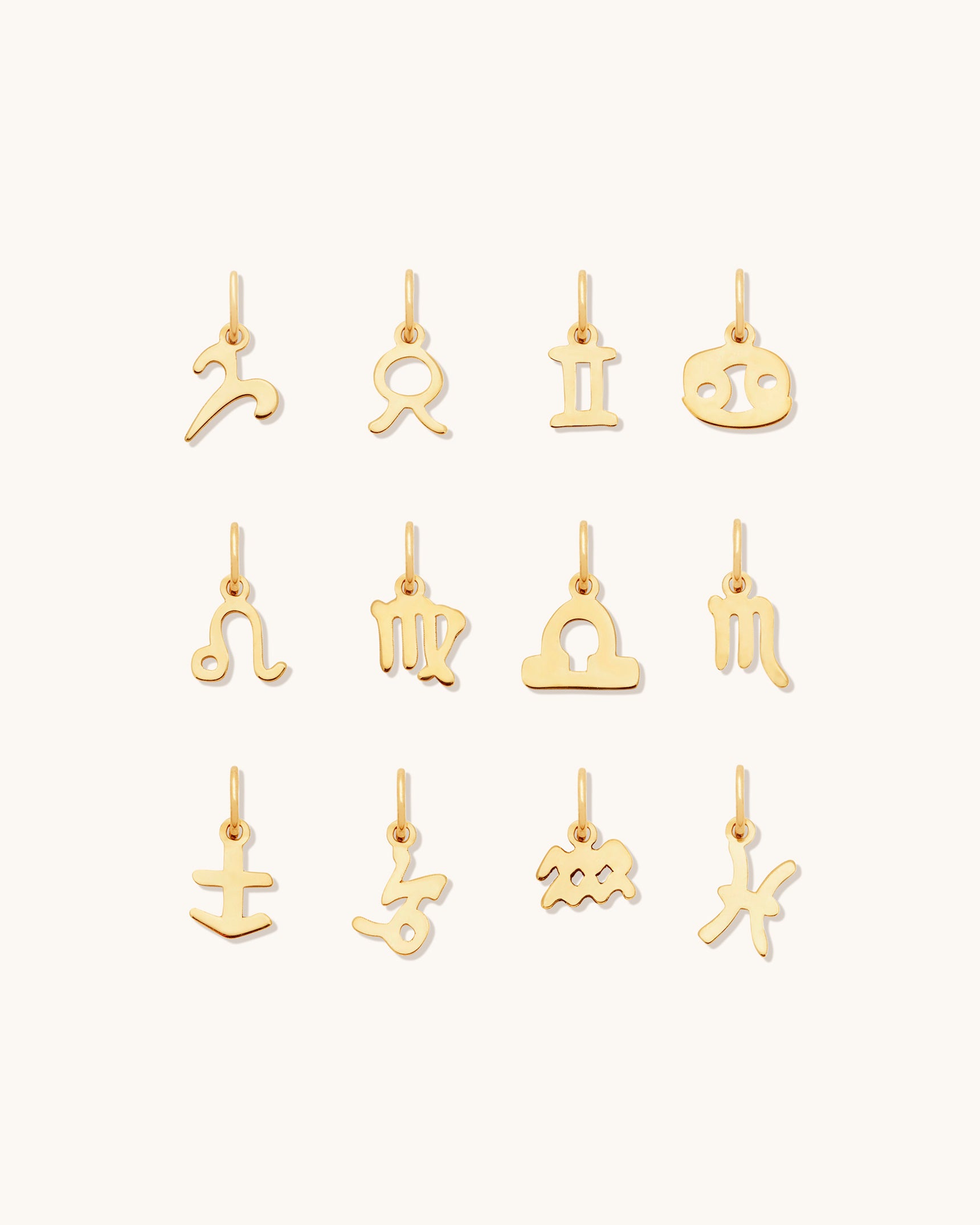 Petite Zodiac Charms