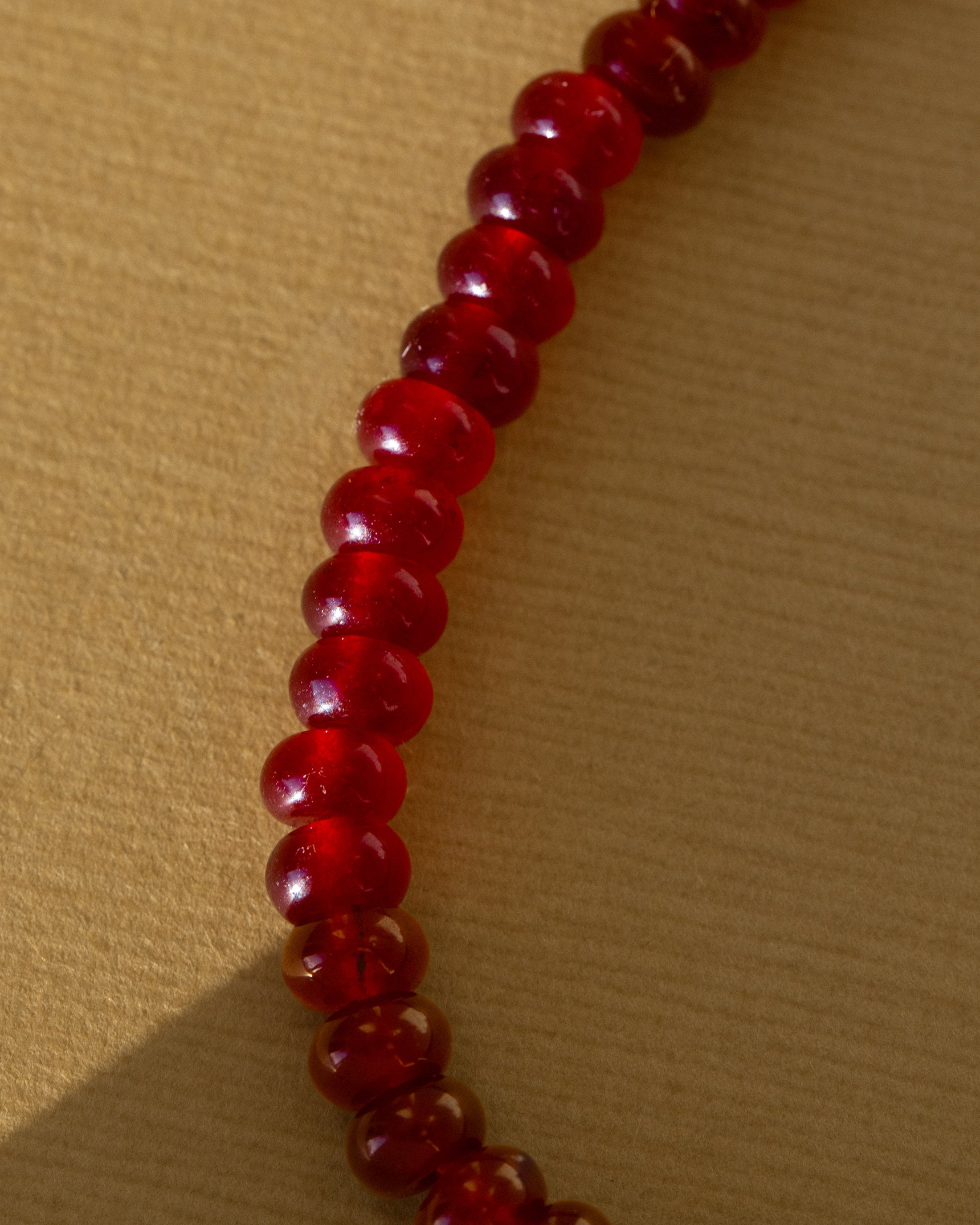 Red Quartz Gemstone Necklace