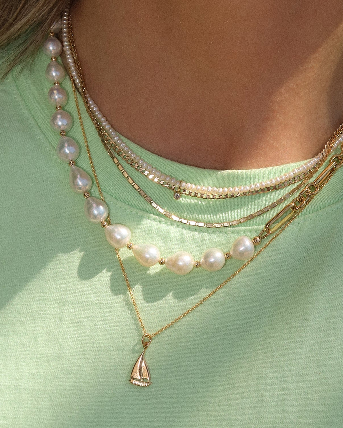 Sailboat Necklace