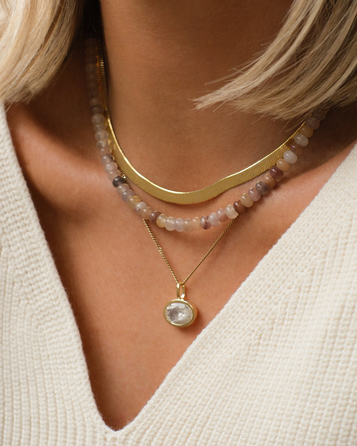 Savannah Gemstone Necklace