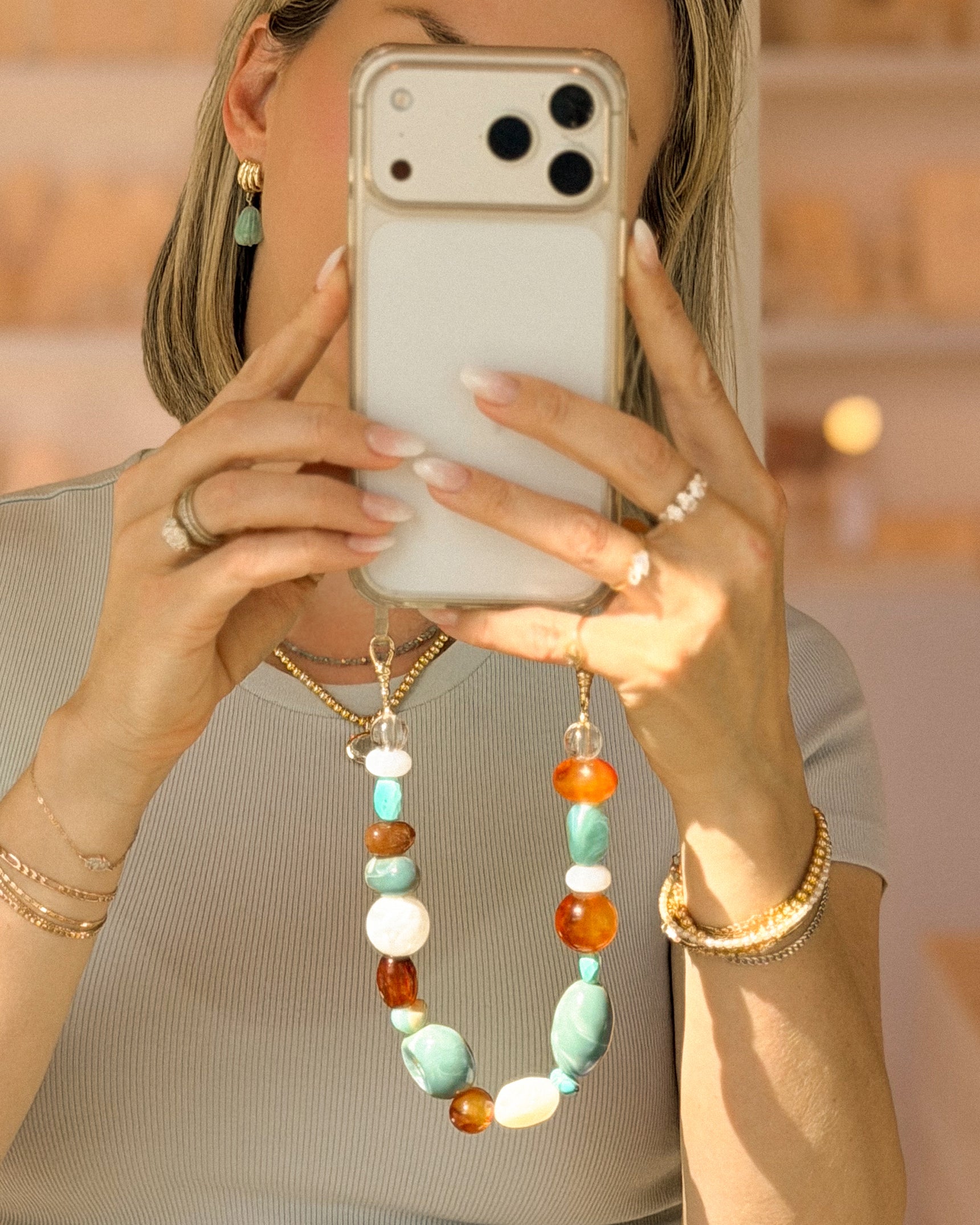 Sedona Tortoise Phone Wristlet